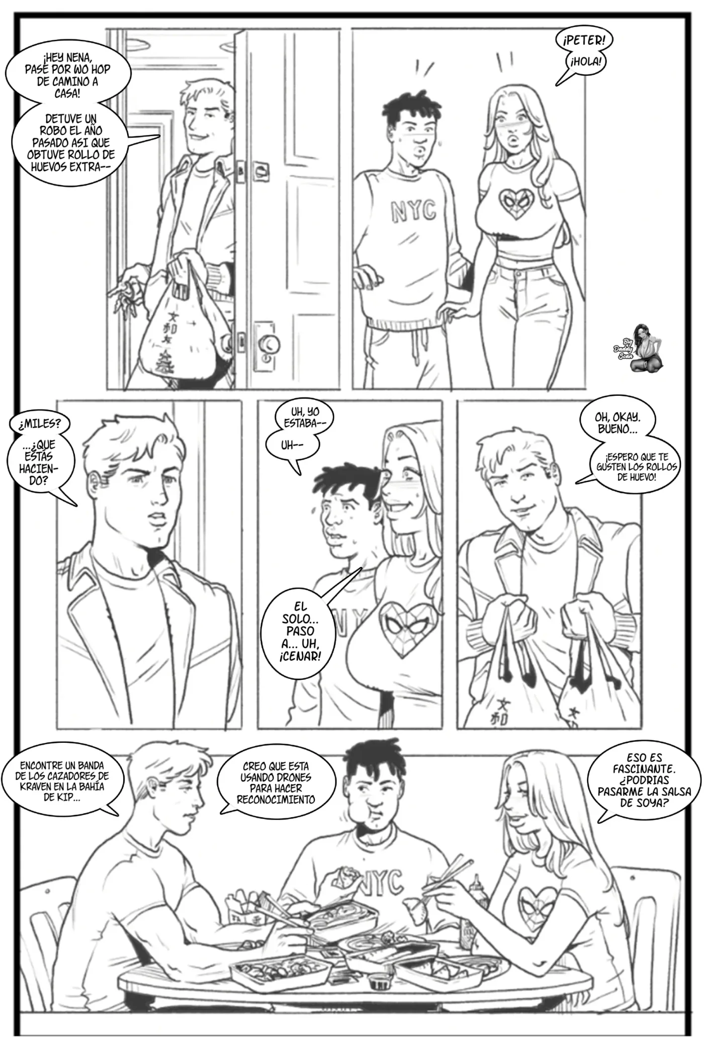 MJ & Miles capítulo 1 página 58