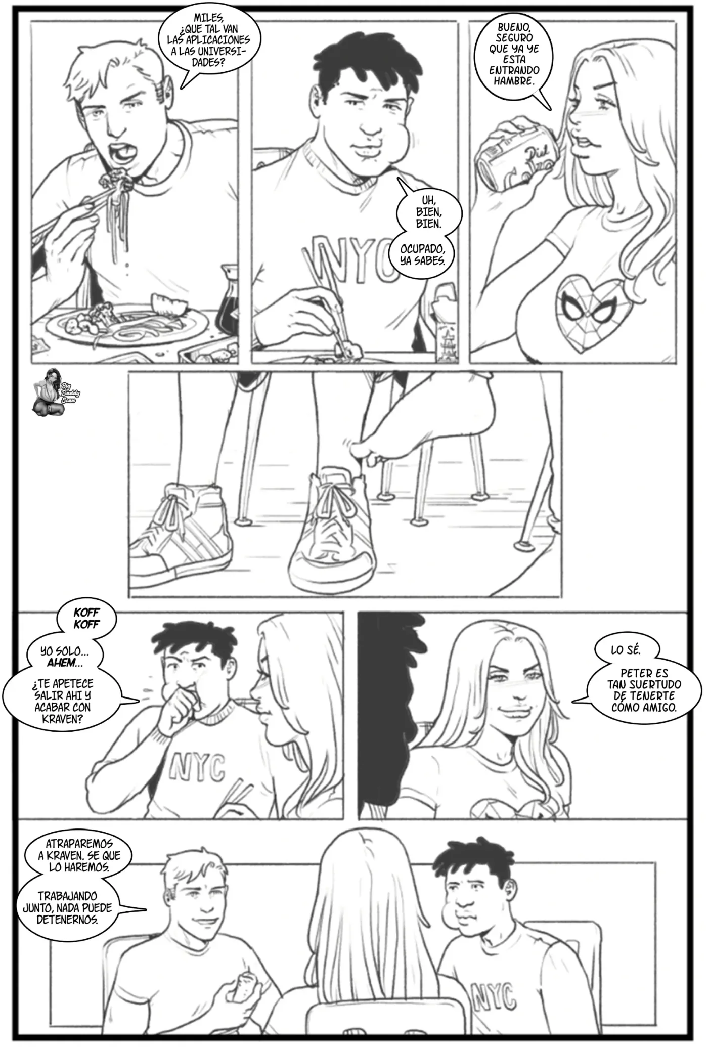 MJ & Miles capítulo 1 página 59