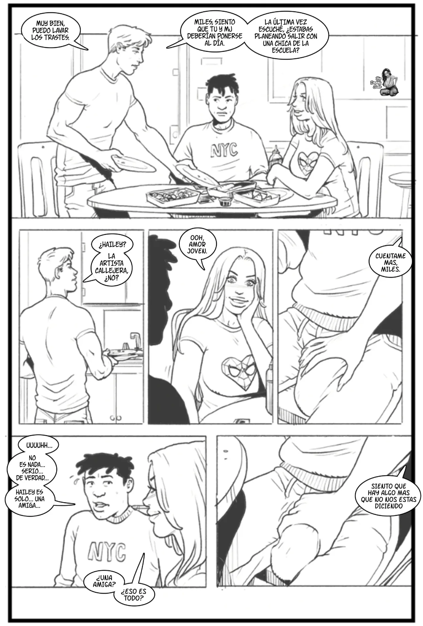 MJ & Miles capítulo 1 página 60