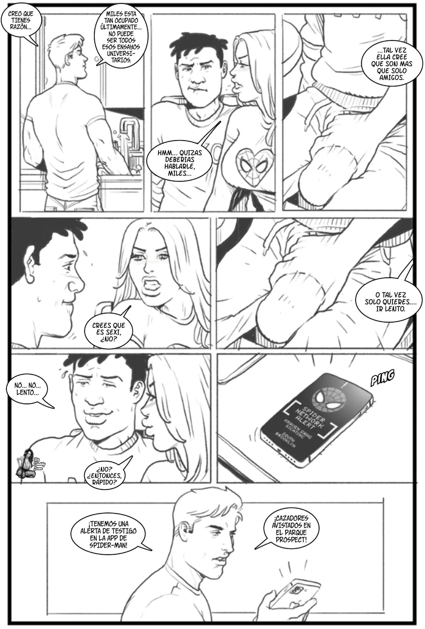 MJ & Miles capítulo 1 página 61