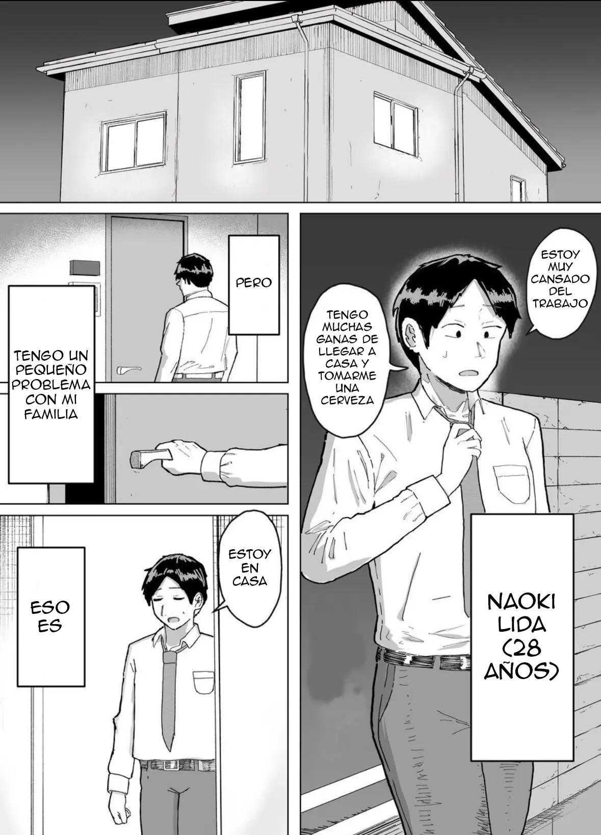 [Baraka Umadou) (Baraka Uma)Kaede-san, una mujer casada, y su suegro tienen una tradición familiar de tener hijos capítulo 1 página 2