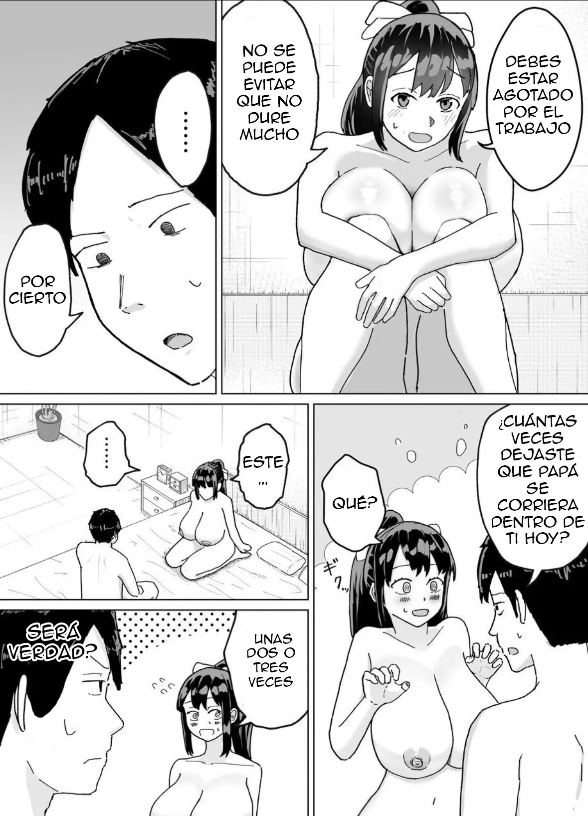 [Baraka Umadou) (Baraka Uma)Kaede-san, una mujer casada, y su suegro tienen una tradición familiar de tener hijos capítulo 1 página 11