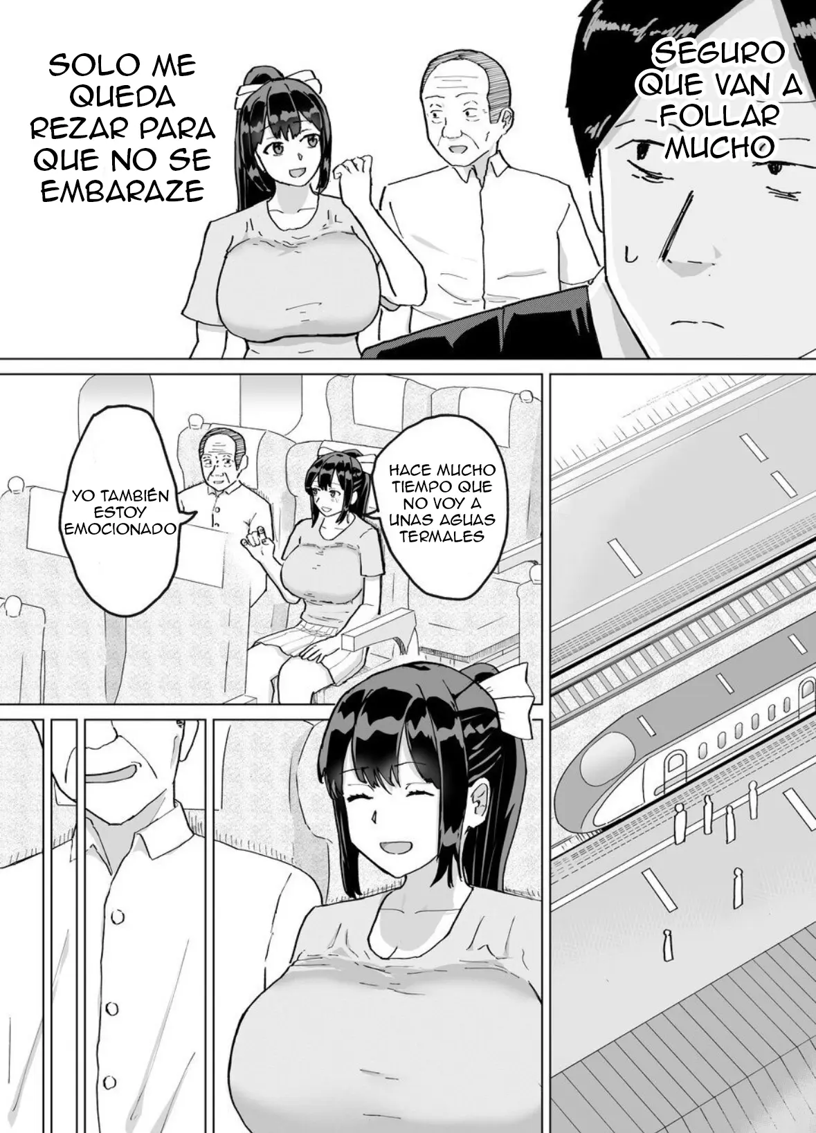 [Baraka Umadou) (Baraka Uma)Kaede-san, una mujer casada, y su suegro tienen una tradición familiar de tener hijos capítulo 1 página 29