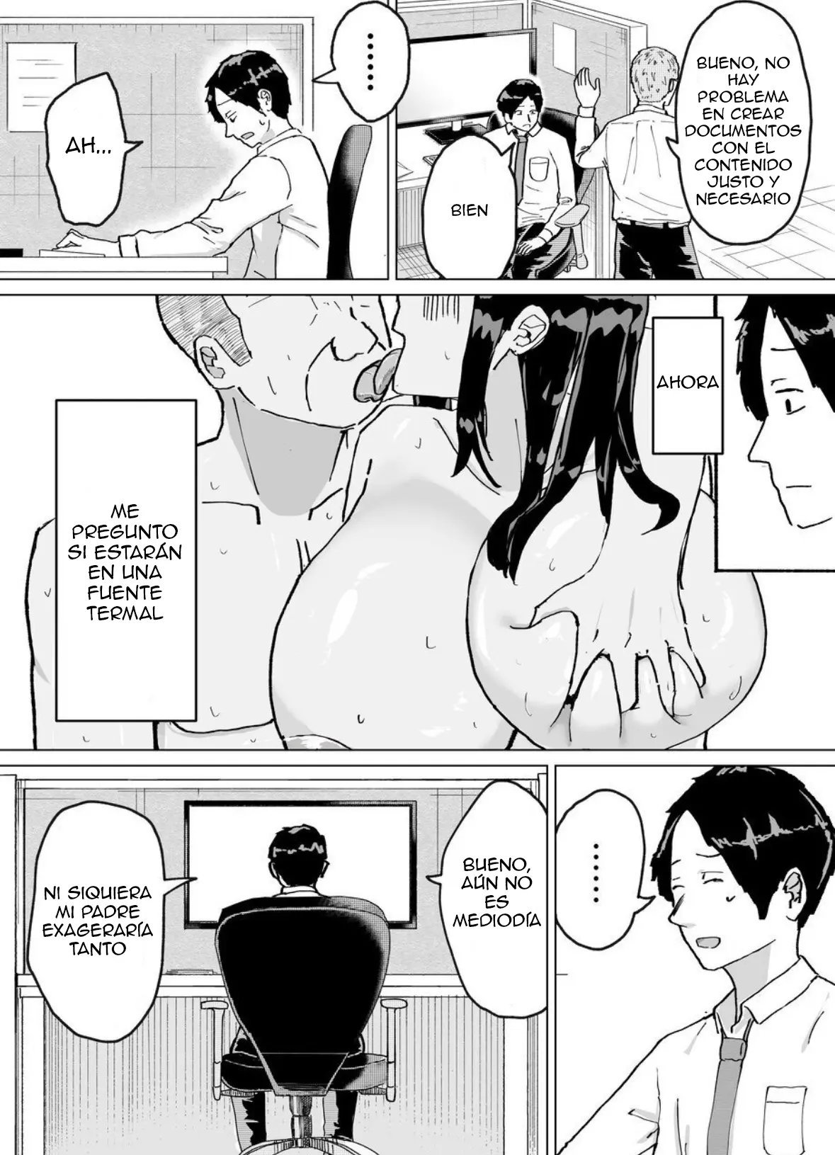 [Baraka Umadou) (Baraka Uma)Kaede-san, una mujer casada, y su suegro tienen una tradición familiar de tener hijos capítulo 1 página 31