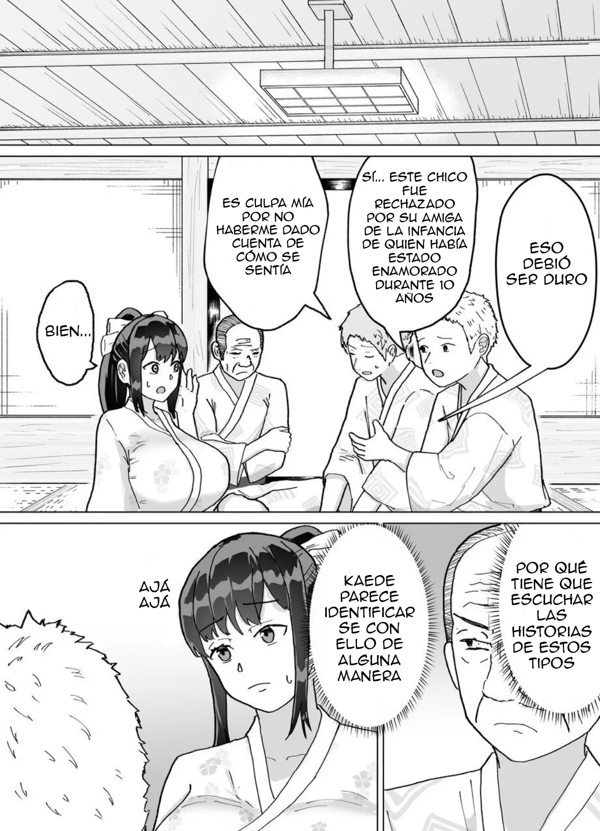 [Baraka Umadou) (Baraka Uma)Kaede-san, una mujer casada, y su suegro tienen una tradición familiar de tener hijos capítulo 1 página 48