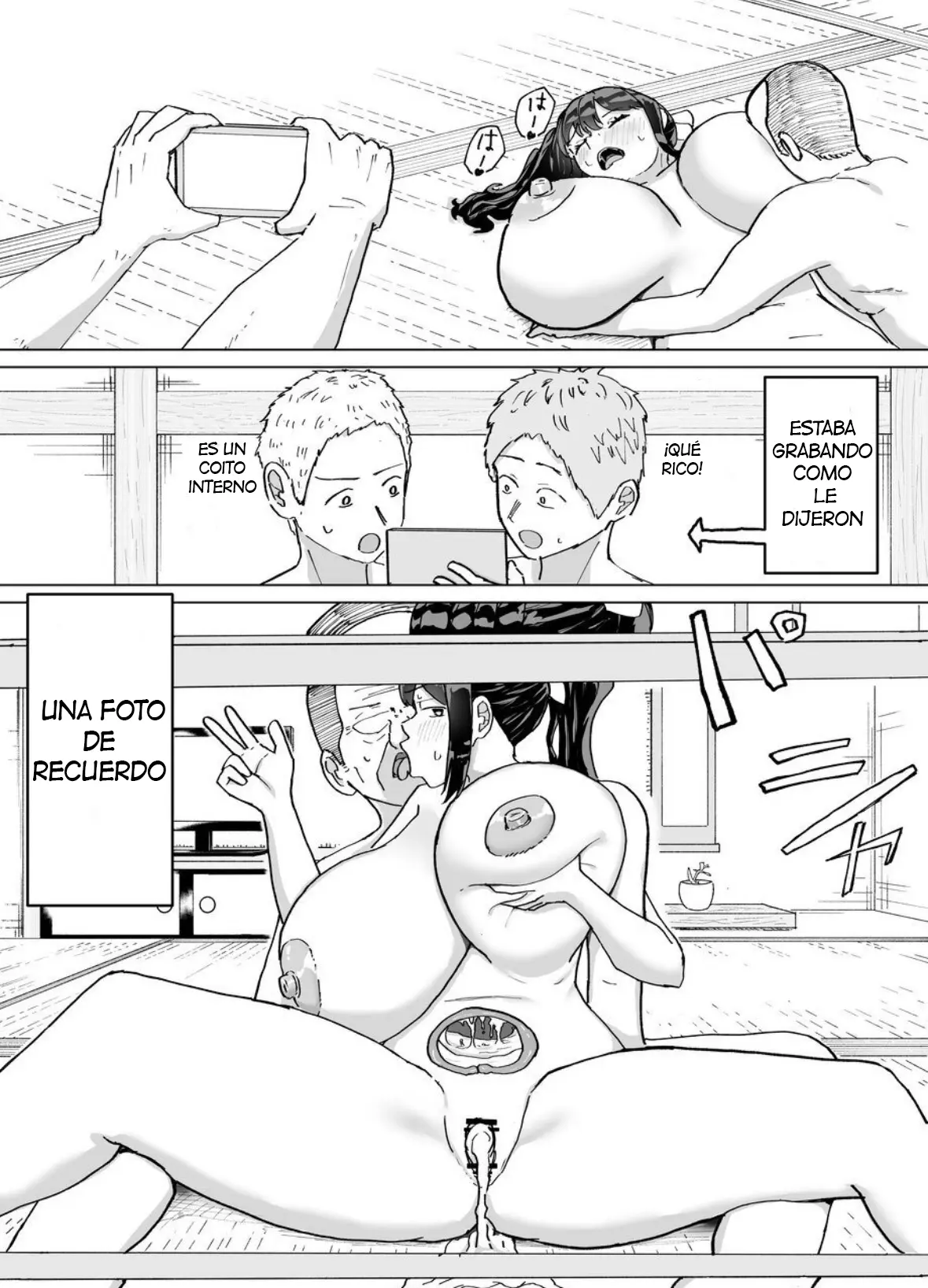 [Baraka Umadou) (Baraka Uma)Kaede-san, una mujer casada, y su suegro tienen una tradición familiar de tener hijos capítulo 1 página 66