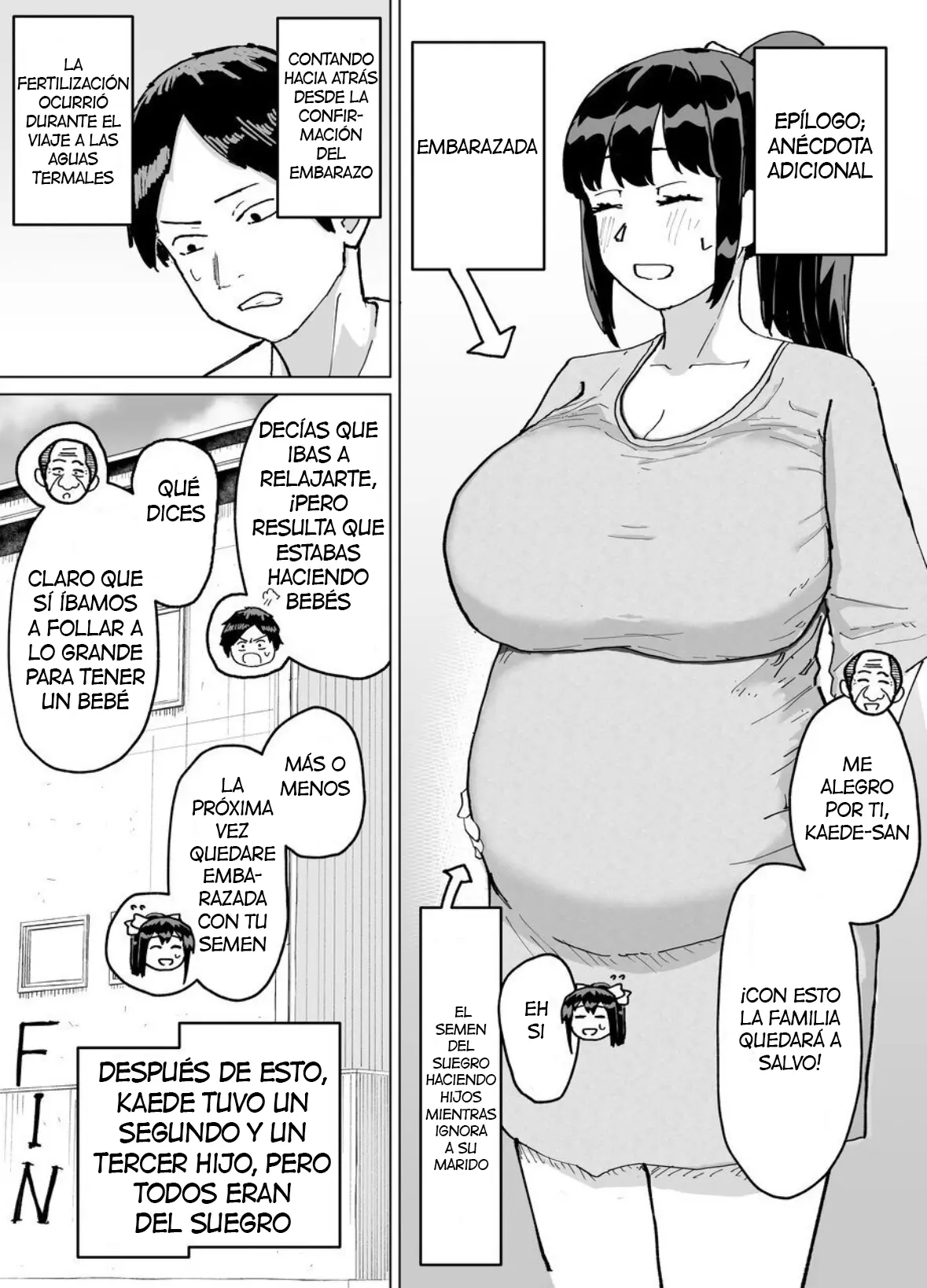 [Baraka Umadou) (Baraka Uma)Kaede-san, una mujer casada, y su suegro tienen una tradición familiar de tener hijos capítulo 1 página 68