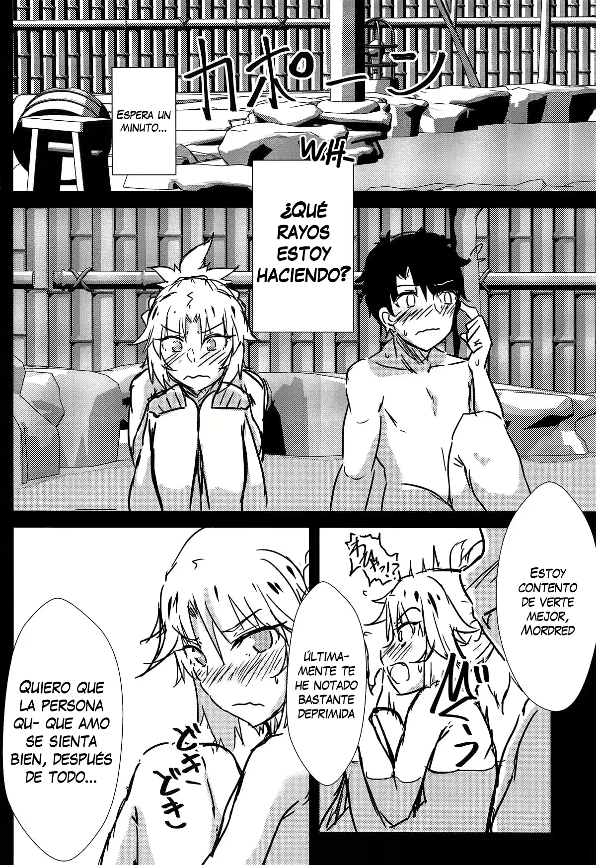 Samo-san to Onsen Yado de. | En la posada de las aguas termales con Mordred surfer capítulo 1 página 5