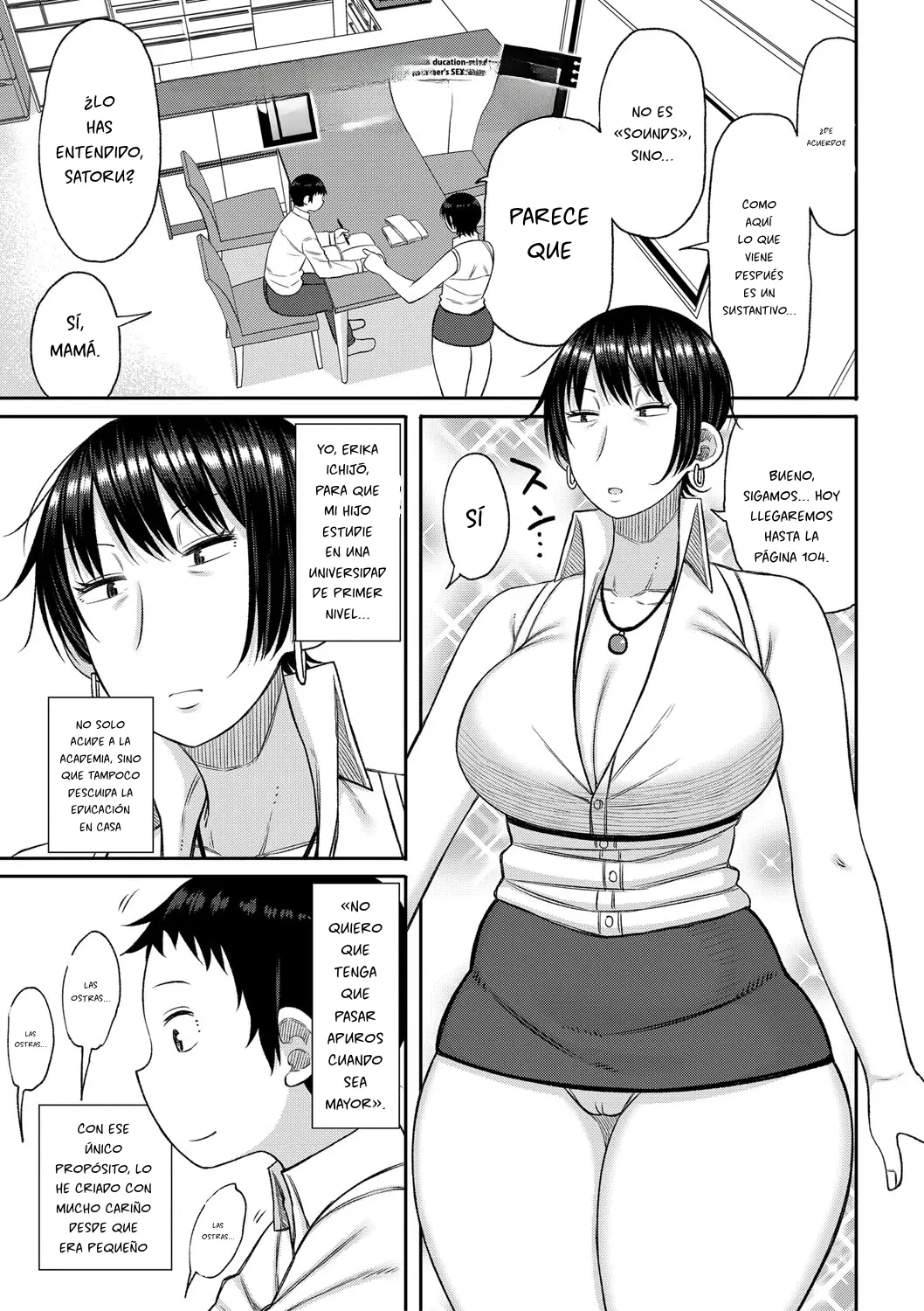 Mamakoki ~Kyouiku Mama ni Yoru Tanetsuke Koubi no Jitsugi Jugyou~ capítulo 1 página 4