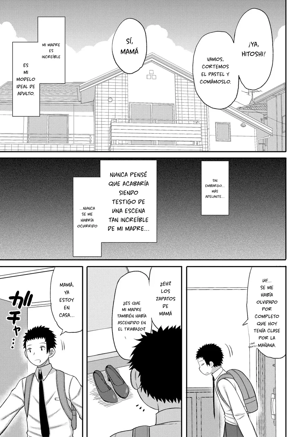 Mamakoki ~Kyouiku Mama ni Yoru Tanetsuke Koubi no Jitsugi Jugyou~ capítulo 1 página 154