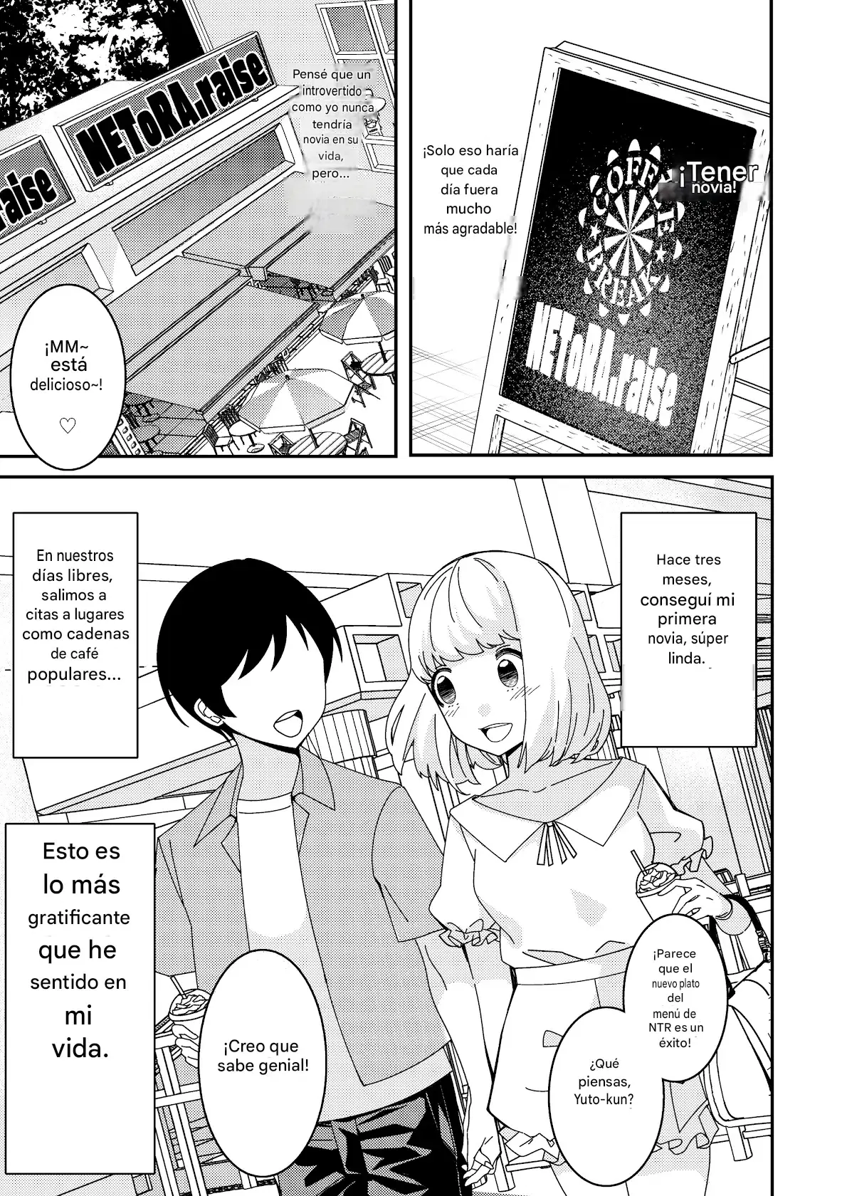 Saimin Appli de! ~Tsukiatte 3-kagetsu Hatsu Ecchi Mokuzen no Couple ni Ecchi no Shikata o Oshiete Mita~ capítulo 1 página 2