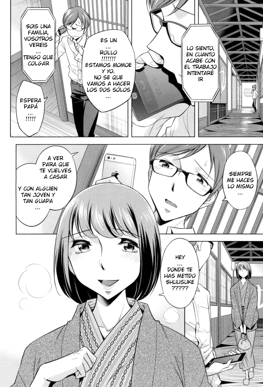 Okuni Yoshinobu - Onee-san no Naka de Itte C 06 ESP capítulo 1 página 4