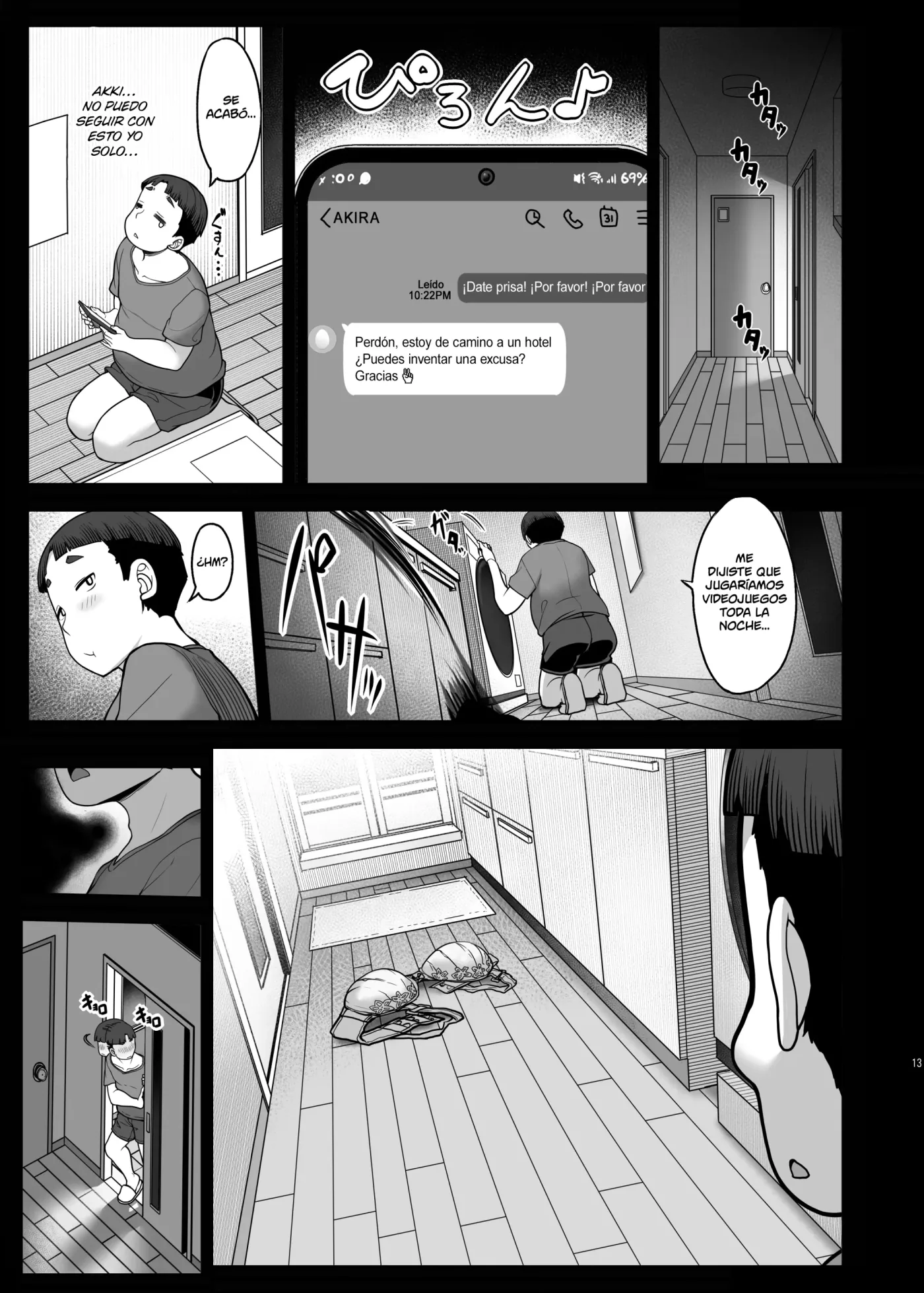 Seiyoku ga Tsuyosugiru Tomodachi no Okaa-san | La Libido De La Madre De Mi Amigo Es Demasiado Fuerte capítulo 1 página 12