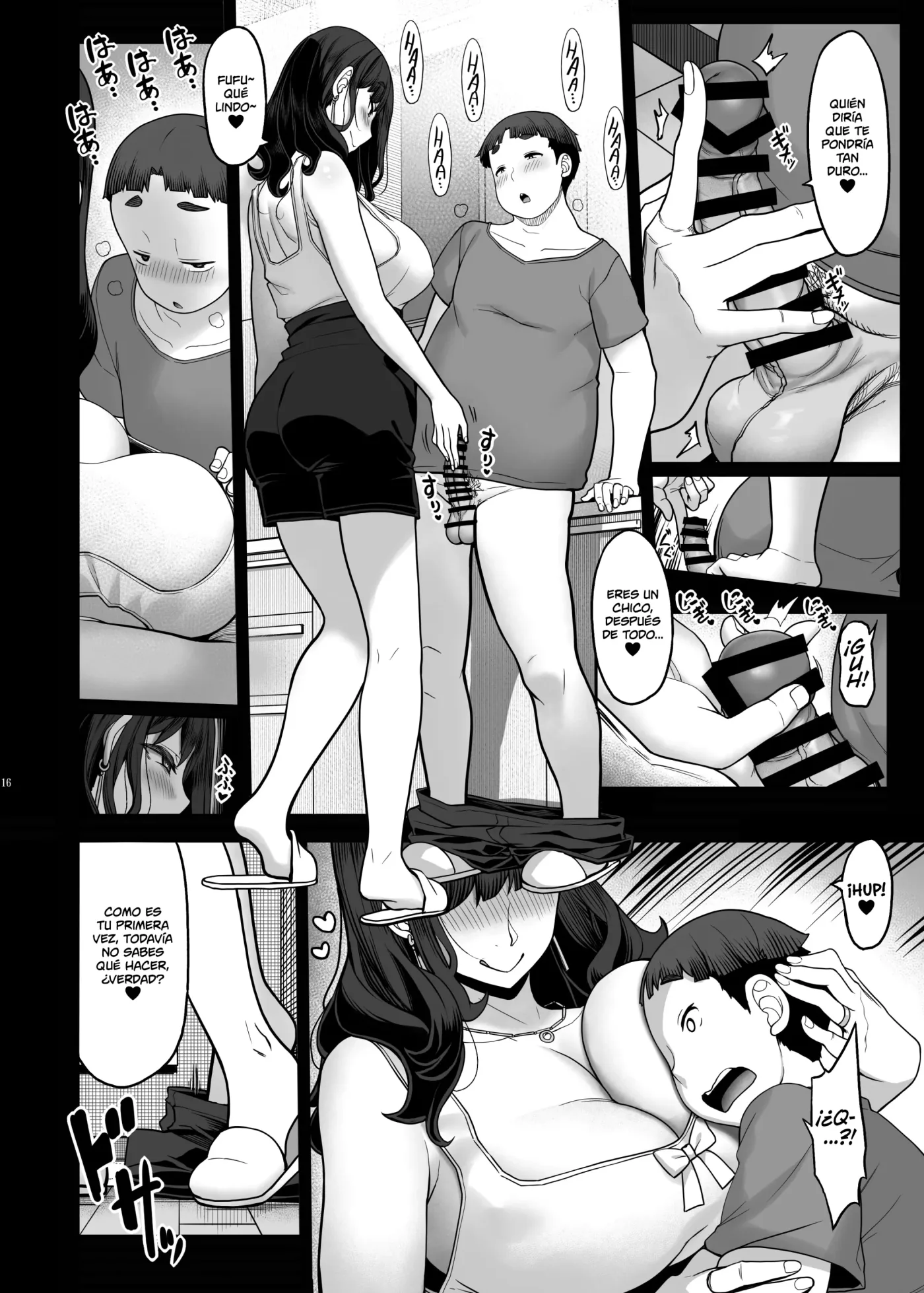 Seiyoku ga Tsuyosugiru Tomodachi no Okaa-san | La Libido De La Madre De Mi Amigo Es Demasiado Fuerte capítulo 1 página 15
