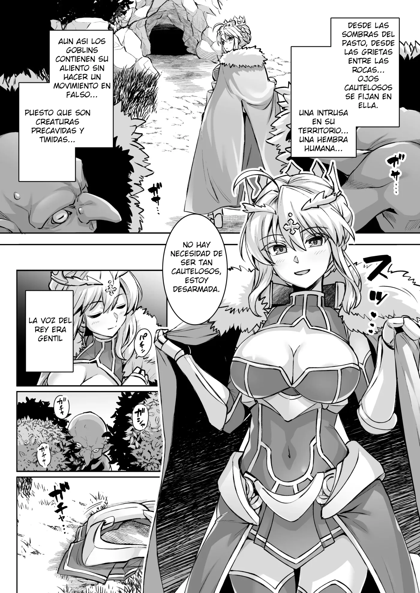Goblin-tachi no Mesu ni Naru made Lancer Artoria Hen capítulo 1 página 4