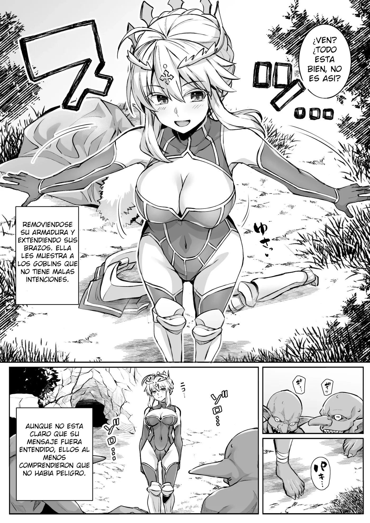 Goblin-tachi no Mesu ni Naru made Lancer Artoria Hen capítulo 1 página 5