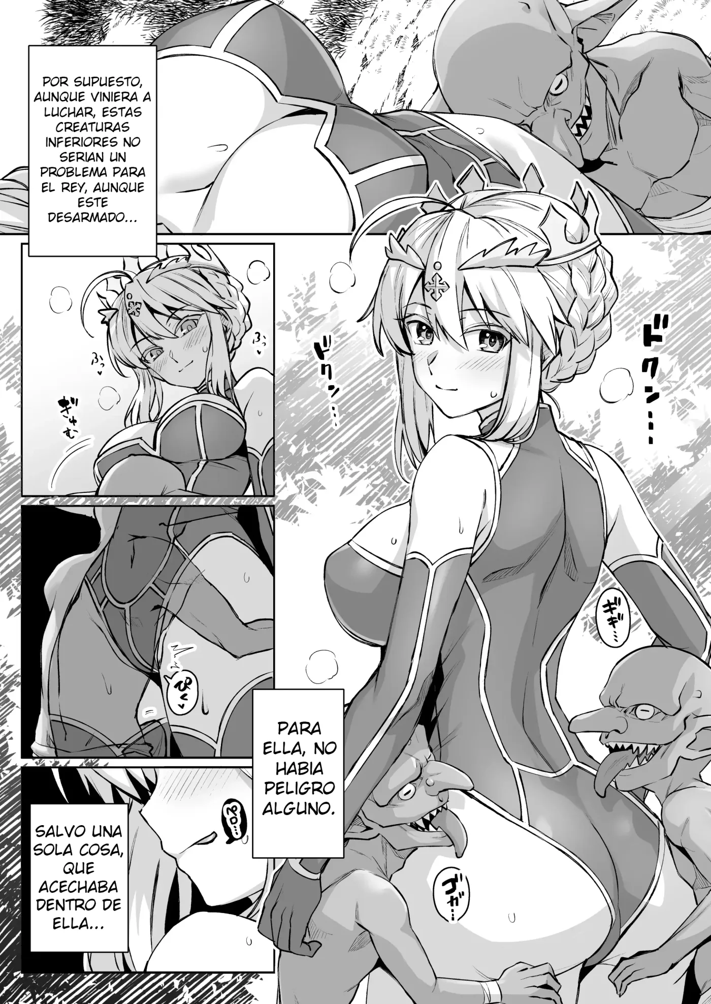Goblin-tachi no Mesu ni Naru made Lancer Artoria Hen capítulo 1 página 6