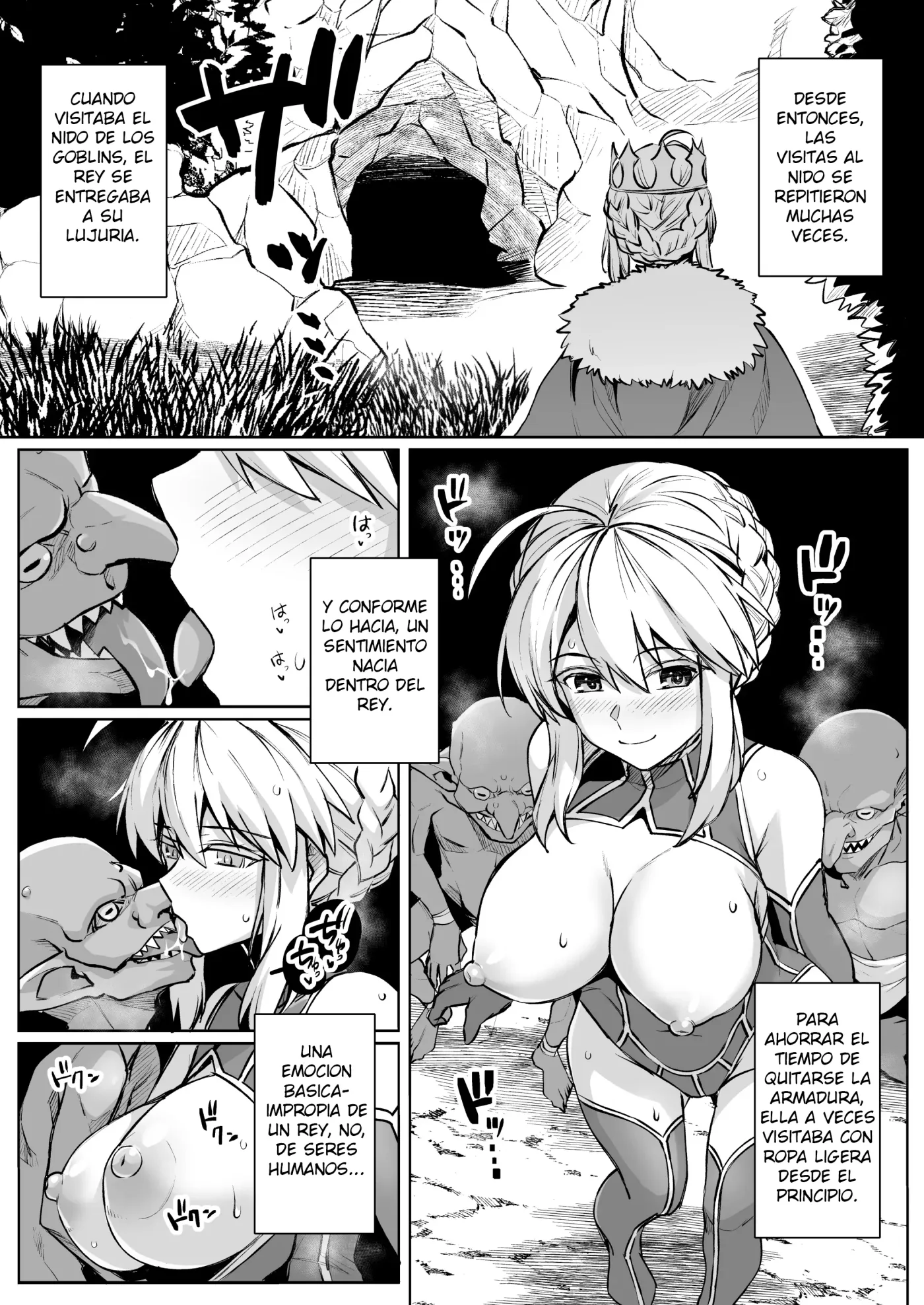 Goblin-tachi no Mesu ni Naru made Lancer Artoria Hen capítulo 1 página 23