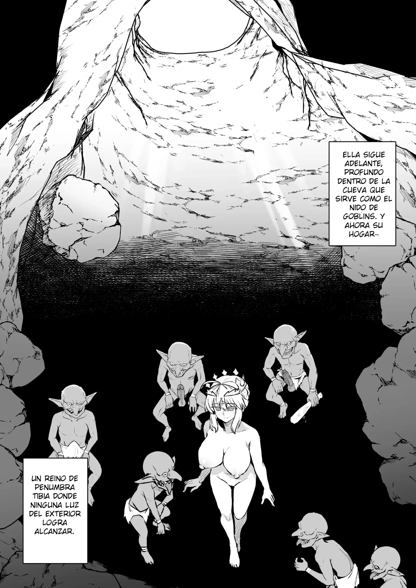 Goblin-tachi no Mesu ni Naru made Lancer Artoria Hen capítulo 1 página 28