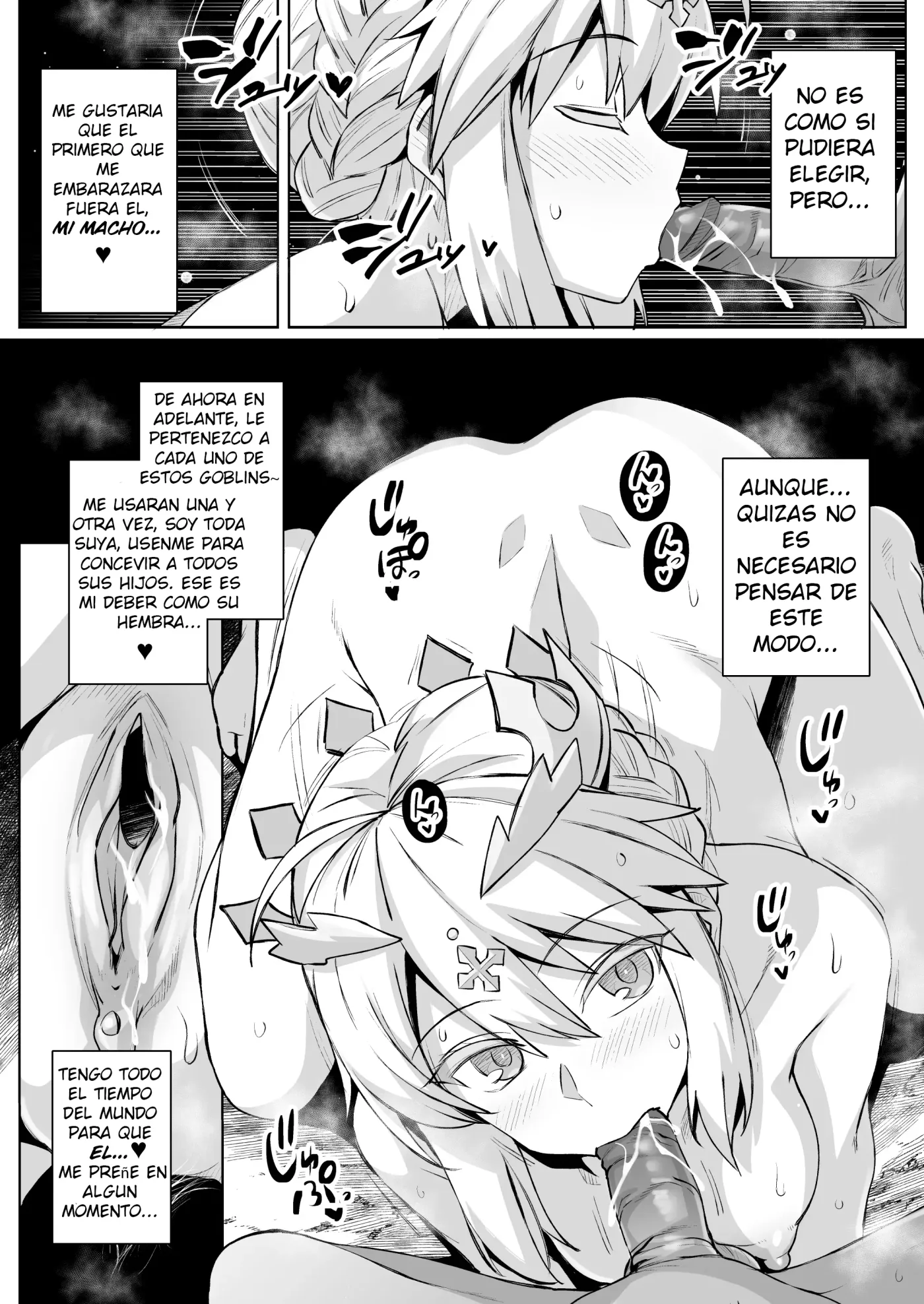 Goblin-tachi no Mesu ni Naru made Lancer Artoria Hen capítulo 1 página 31