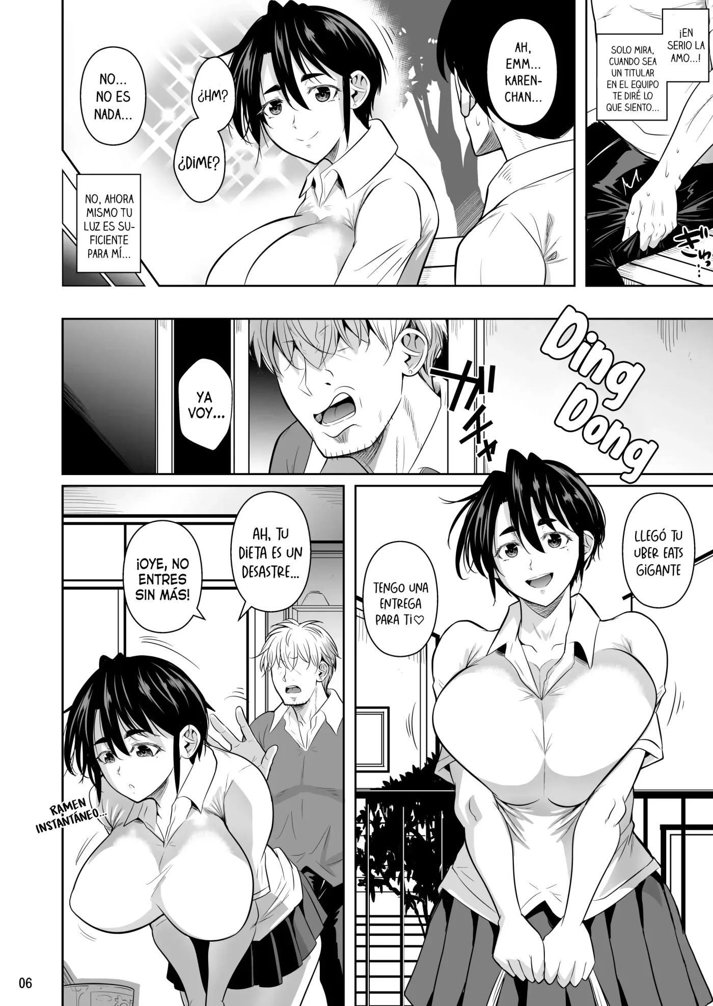 Asettarashi 0 183cm no Akujiki Deka Onna | Asettarashi 0 - La enorme chica de 1,83 m con un apetito voraz capítulo 1 página 7