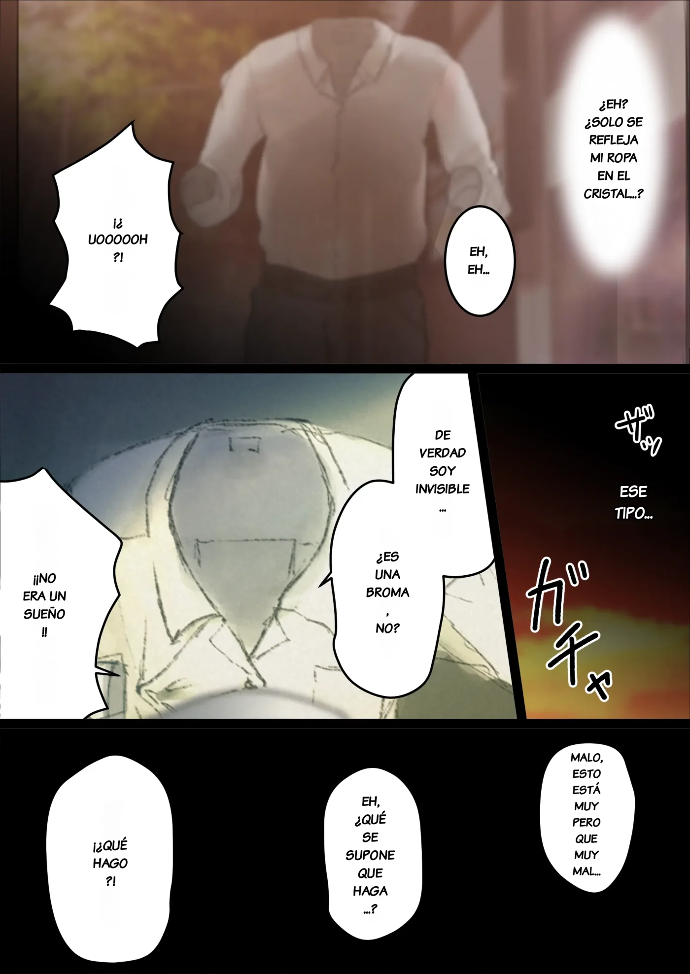 Nakadashi Toumei Ningen Za Komikku capítulo 1 página 11