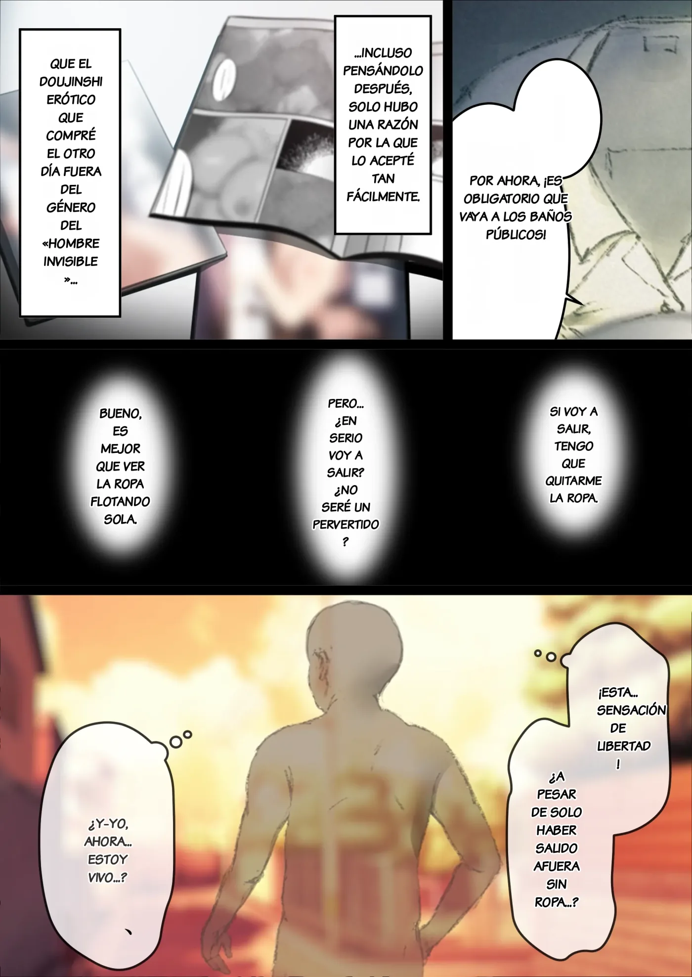 Nakadashi Toumei Ningen Za Komikku capítulo 1 página 12