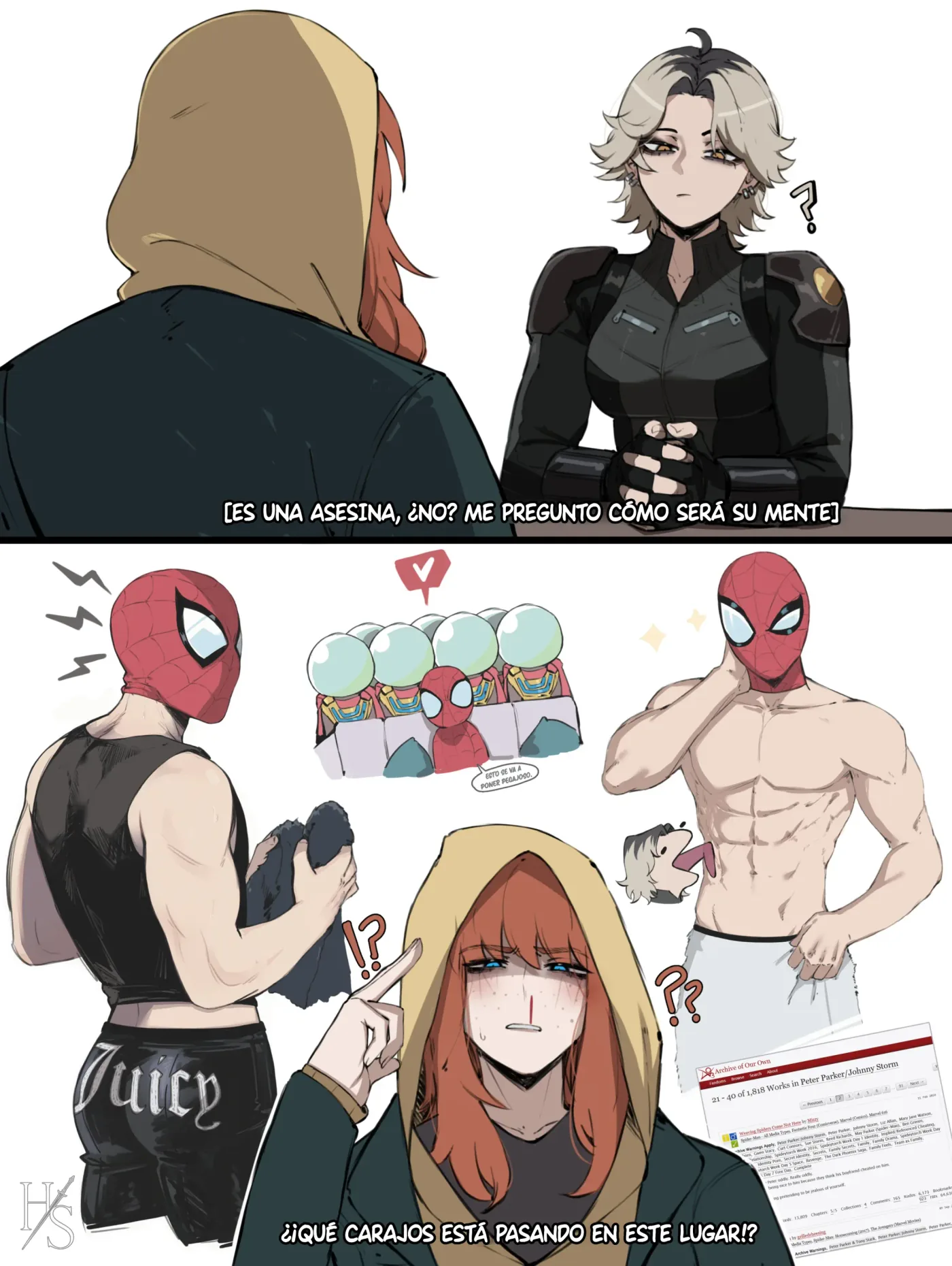 Spidey in Trouble | Spidey En Problemas capítulo 1 página 6