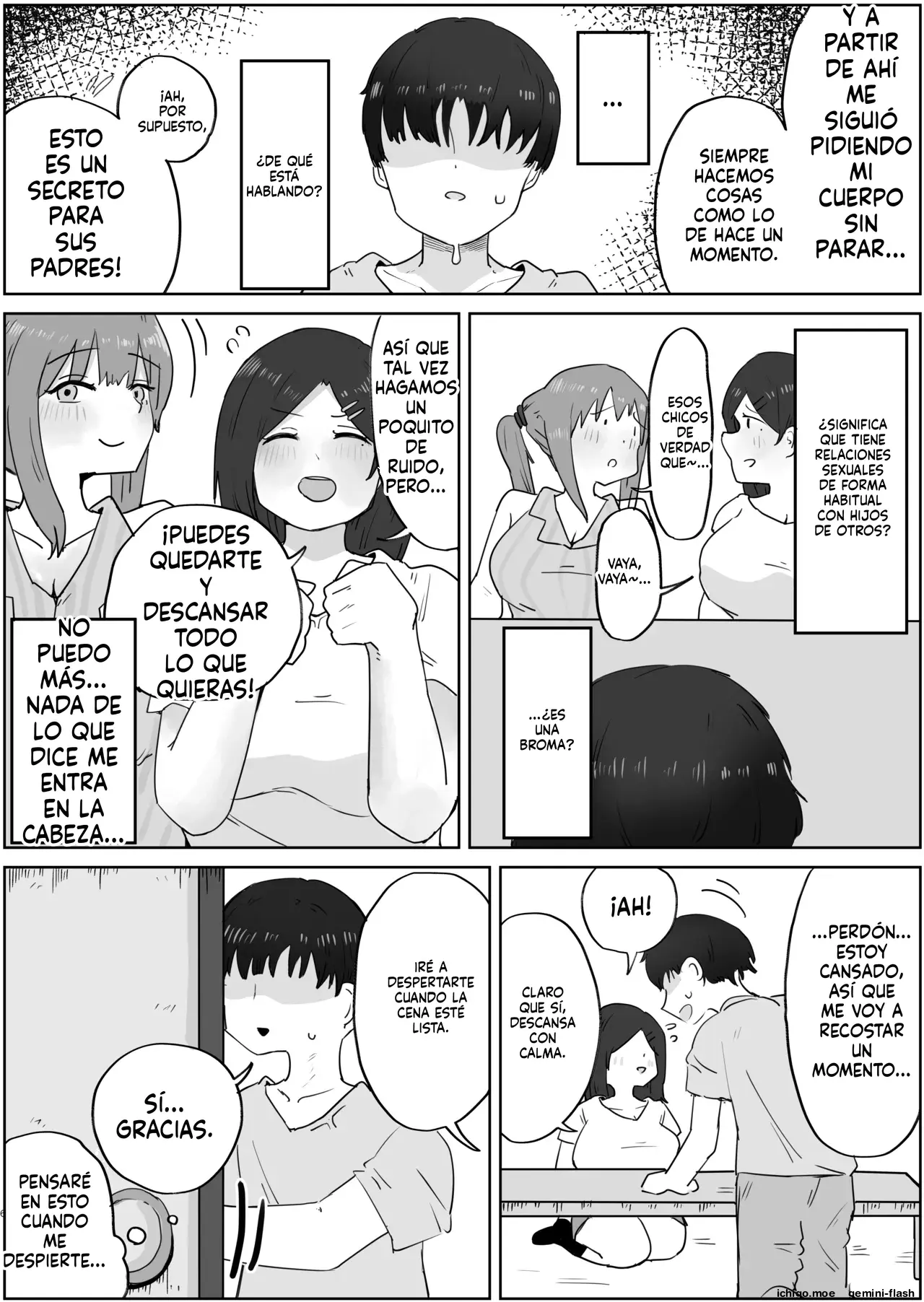 Yonnen Buri ni Jikka ni Kisei shitara Haha to Ane ga Kinjo no Kusogaki Domo no Mesu Pet ni Natteimashita. capítulo 1 página 6