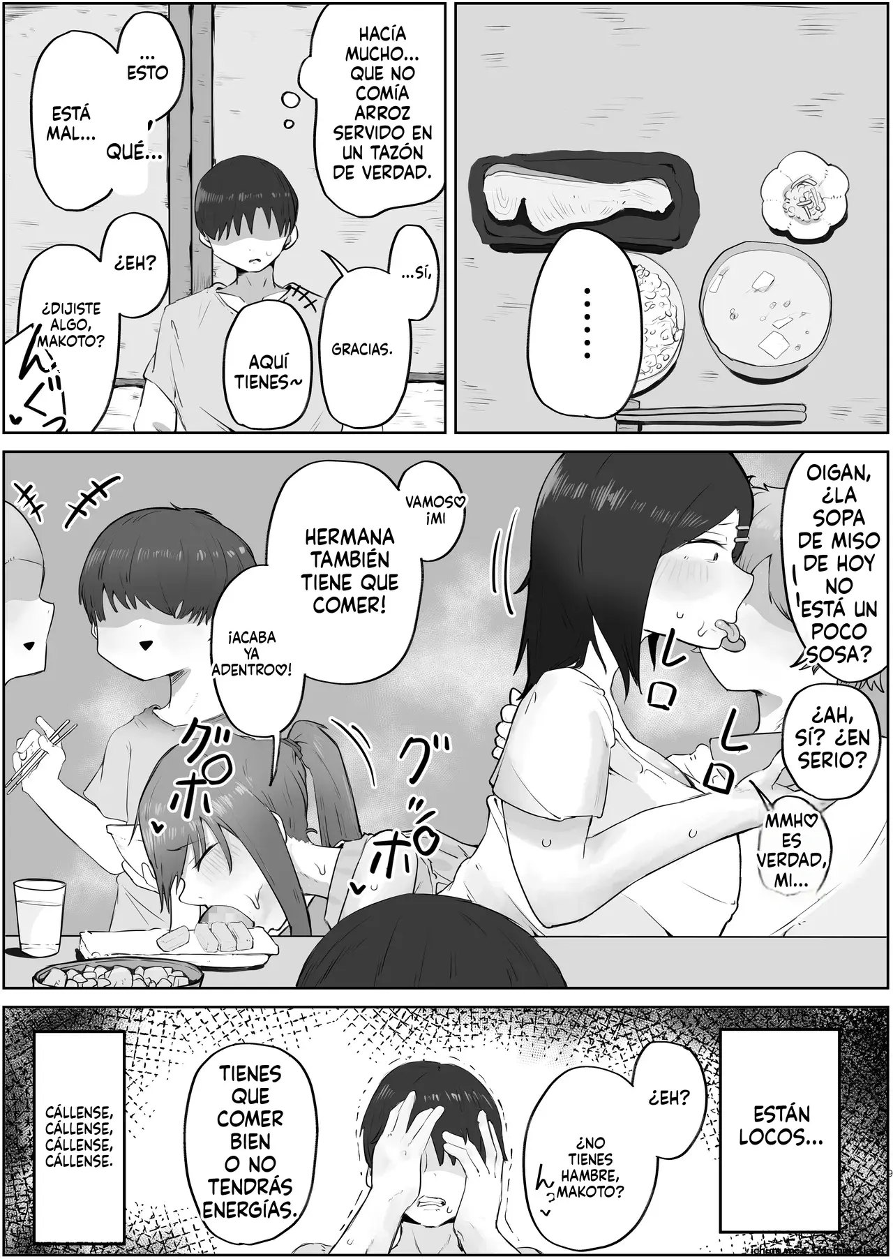 Yonnen Buri ni Jikka ni Kisei shitara Haha to Ane ga Kinjo no Kusogaki Domo no Mesu Pet ni Natteimashita. capítulo 1 página 9