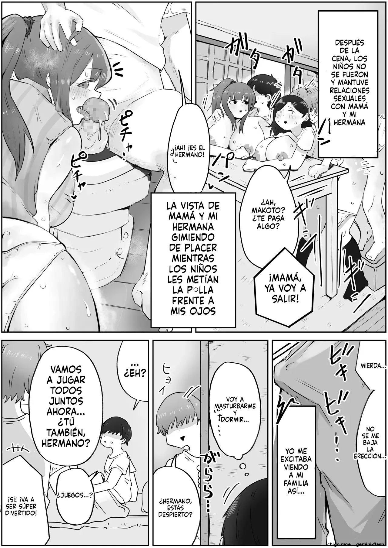 Yonnen Buri ni Jikka ni Kisei shitara Haha to Ane ga Kinjo no Kusogaki Domo no Mesu Pet ni Natteimashita. capítulo 1 página 10