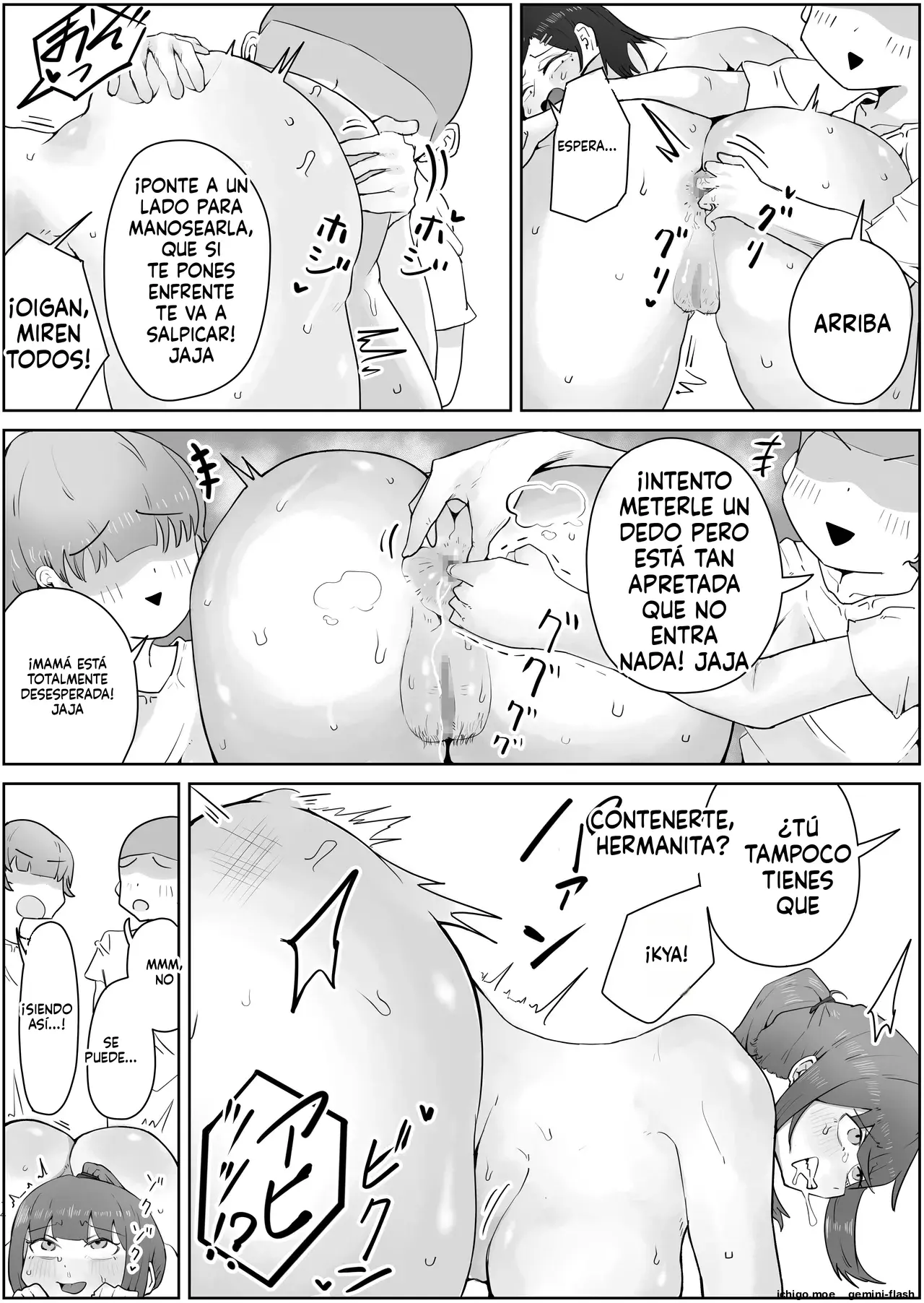 Yonnen Buri ni Jikka ni Kisei shitara Haha to Ane ga Kinjo no Kusogaki Domo no Mesu Pet ni Natteimashita. capítulo 1 página 14