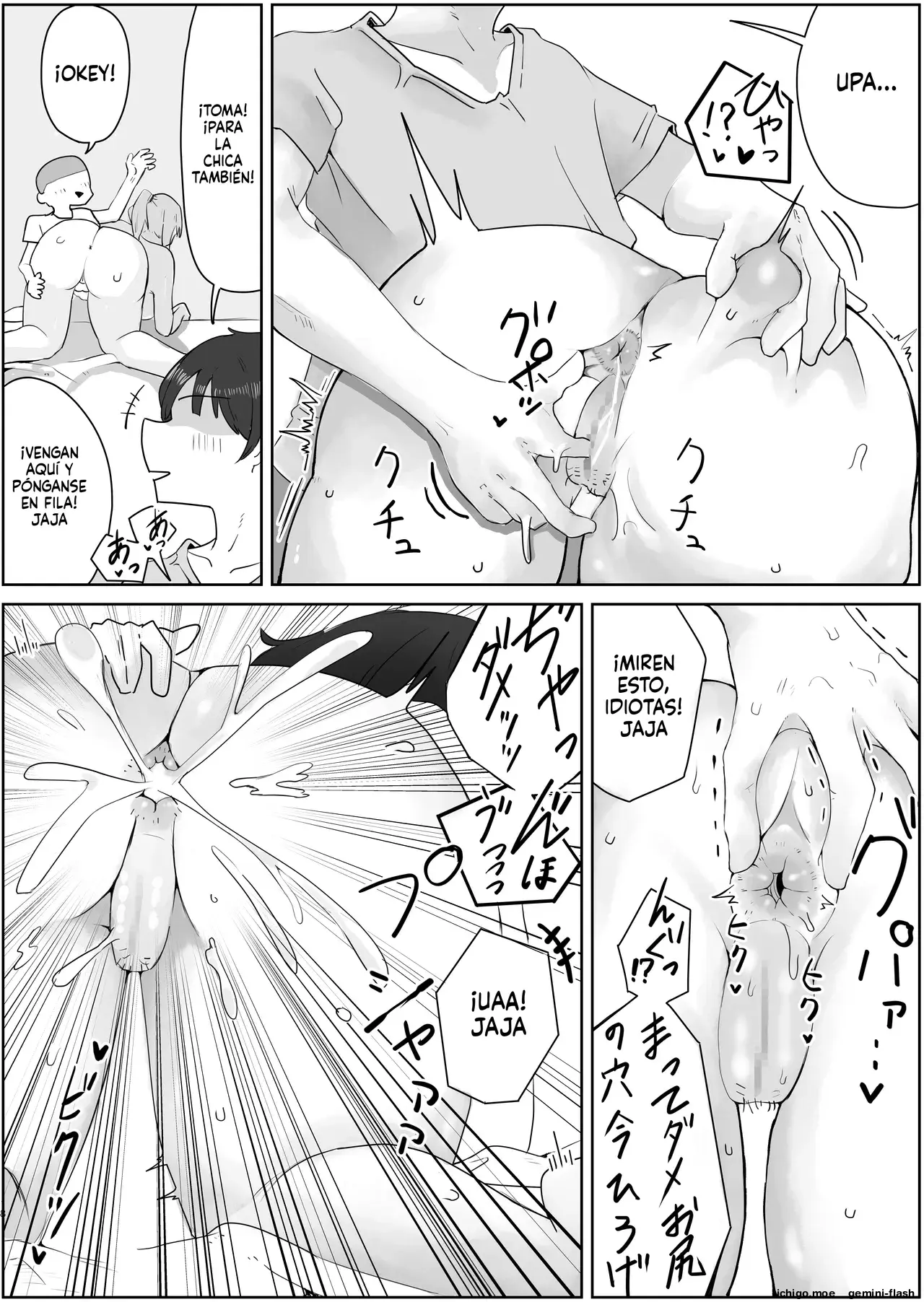 Yonnen Buri ni Jikka ni Kisei shitara Haha to Ane ga Kinjo no Kusogaki Domo no Mesu Pet ni Natteimashita. capítulo 1 página 18