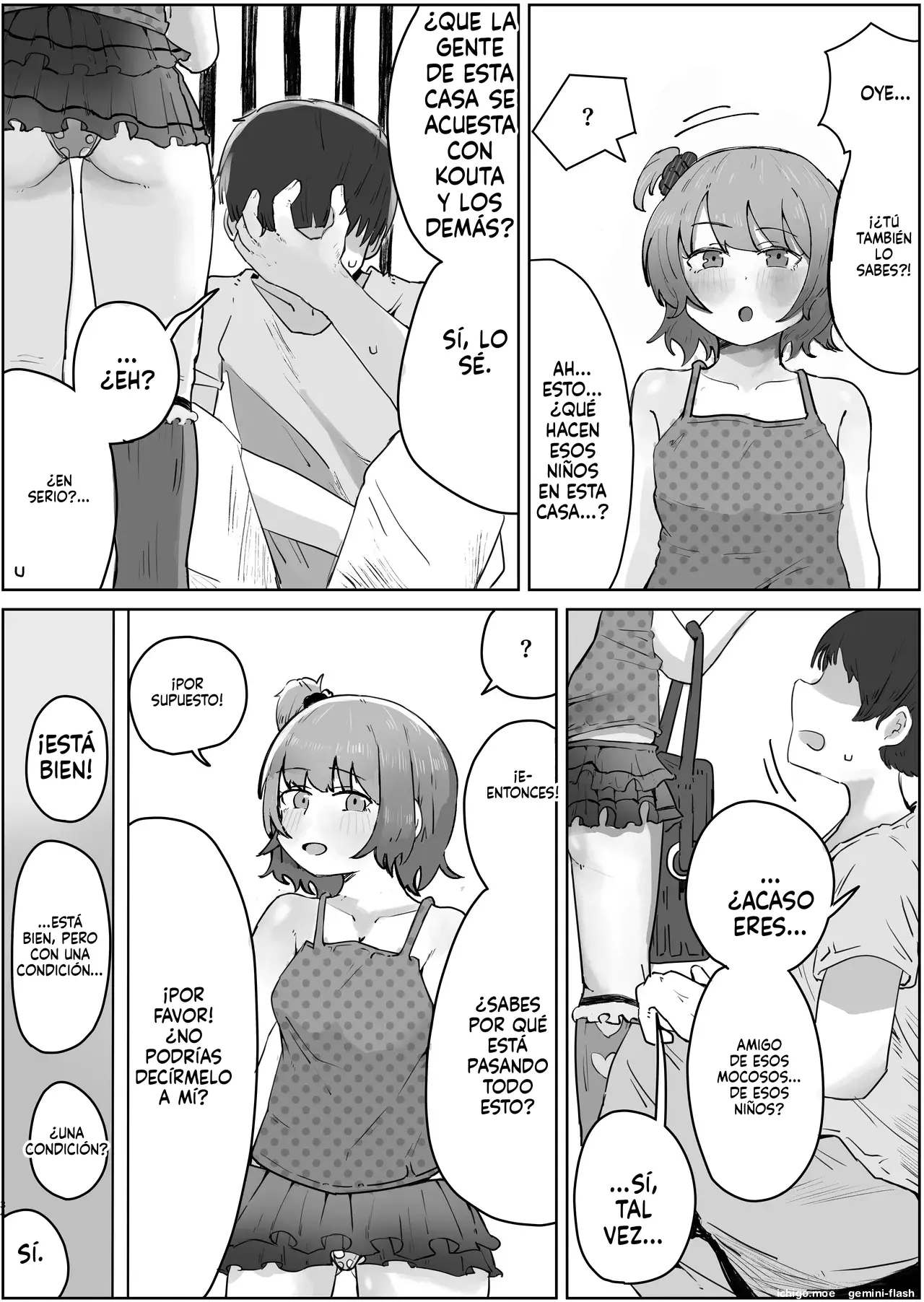 Yonnen Buri ni Jikka ni Kisei shitara Haha to Ane ga Kinjo no Kusogaki Domo no Mesu Pet ni Natteimashita. capítulo 1 página 34