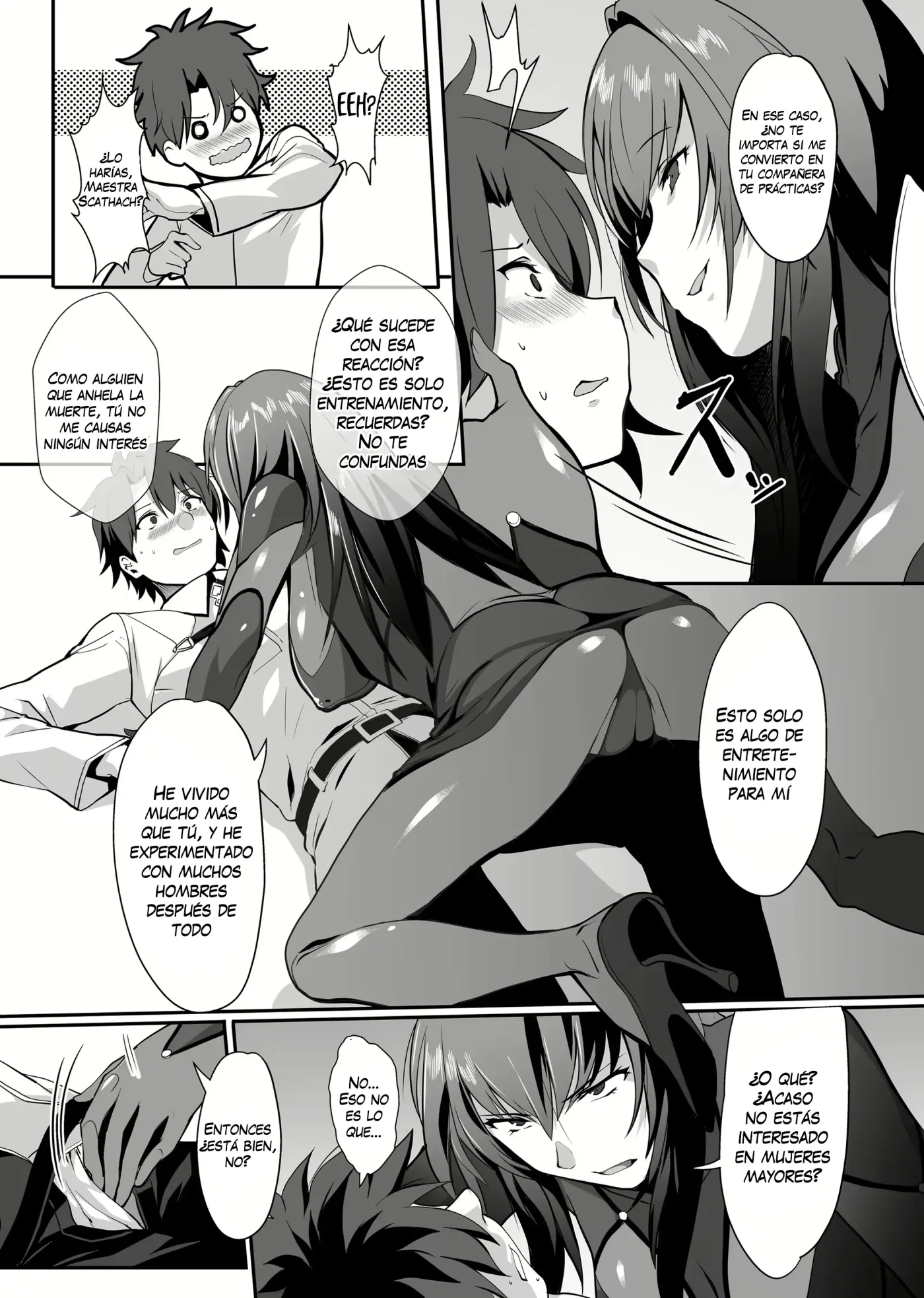 Scathach Shishou no Dosukebe Lesson | Lewd Lessons With Teacher Scathach capítulo 1 página 4