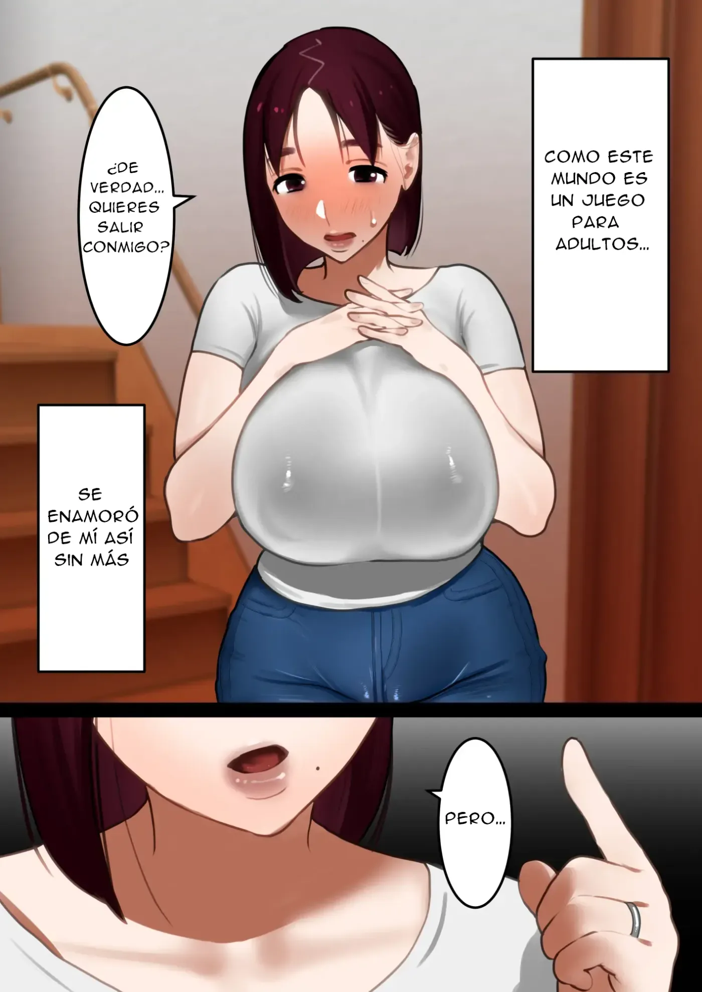 Tensei Shitara Galge no Shujinkou ni Natteita node Heroine no Haha o Kouryaku Shimasu | Me reencarne como el protagonista de un juego para adultos asi que decidi ir a por Manami, la madre de la heroina capítulo 1 página 10