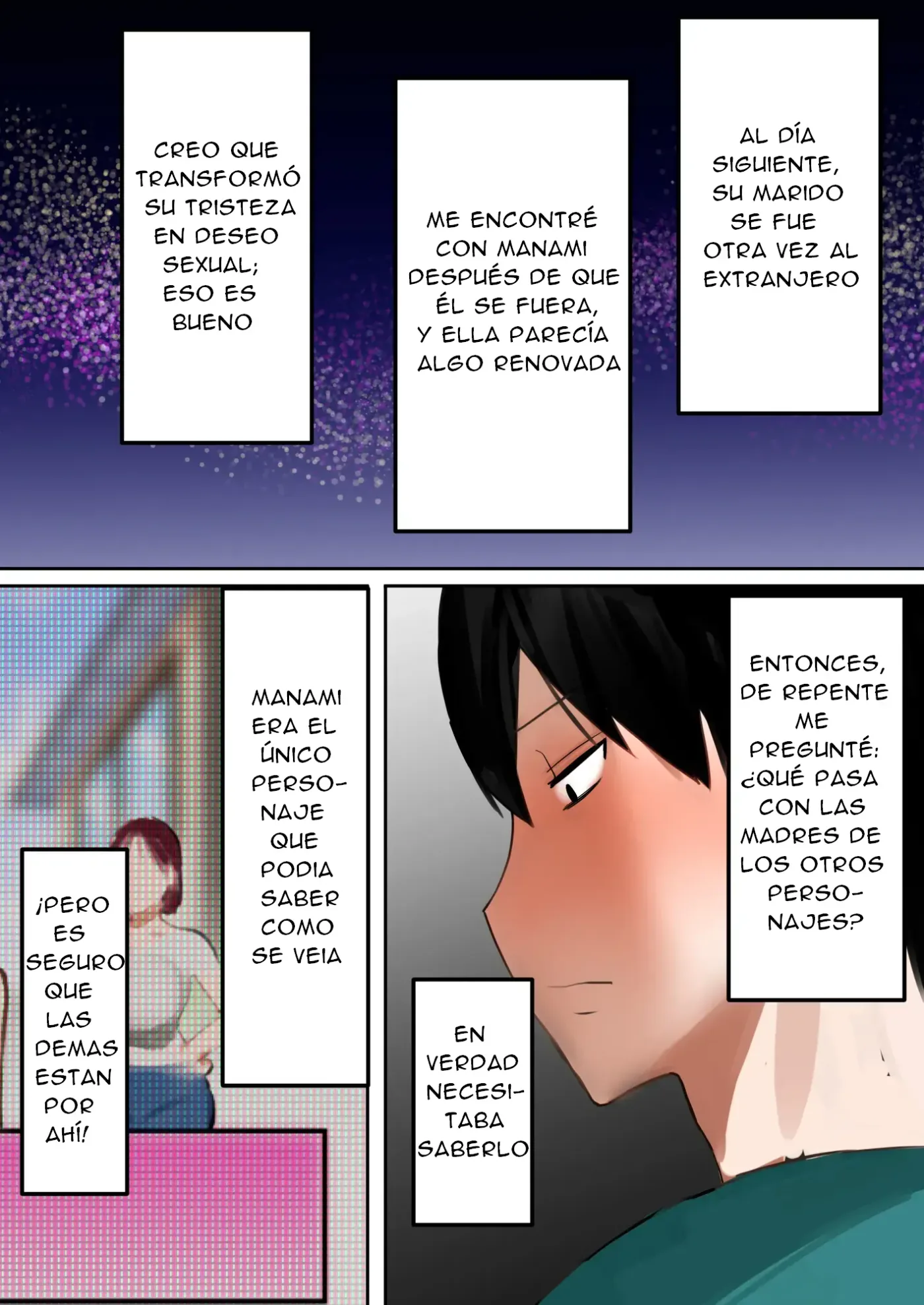 Tensei Shitara Galge no Shujinkou ni Natteita node Heroine no Haha o Kouryaku Shimasu | Me reencarne como el protagonista de un juego para adultos asi que decidi ir a por Manami, la madre de la heroina capítulo 1 página 123