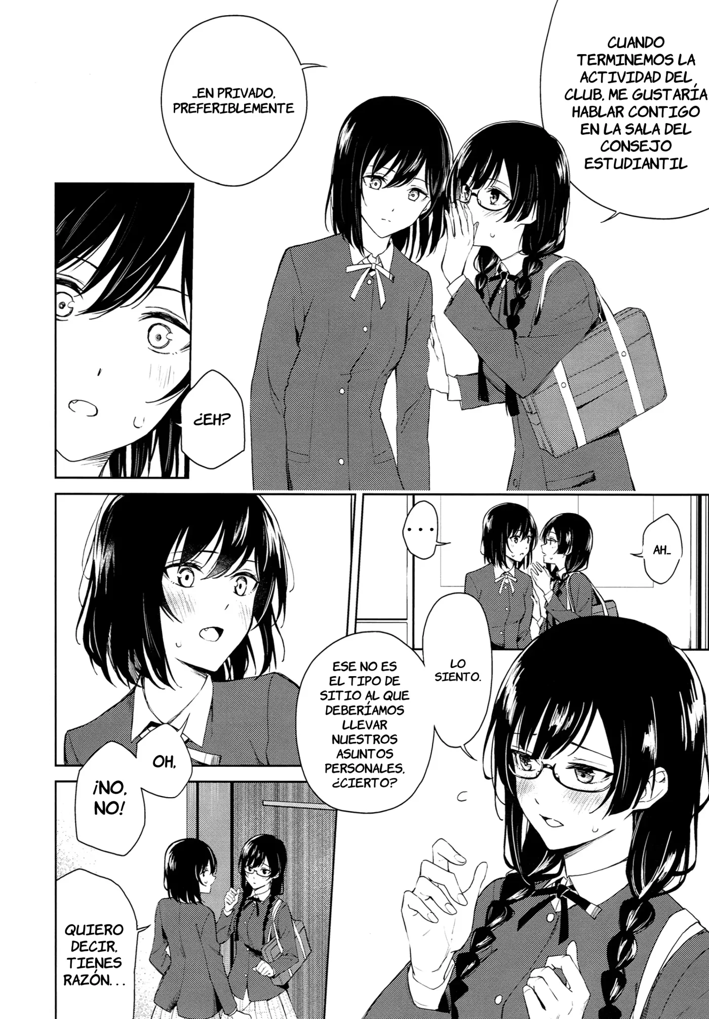 ShioSetsu ga Seitokaishitsu de Ecchi na Koto Suru Hon | ShioSetsu Sexo en la sala del consejo estudiantil capítulo 1 página 7