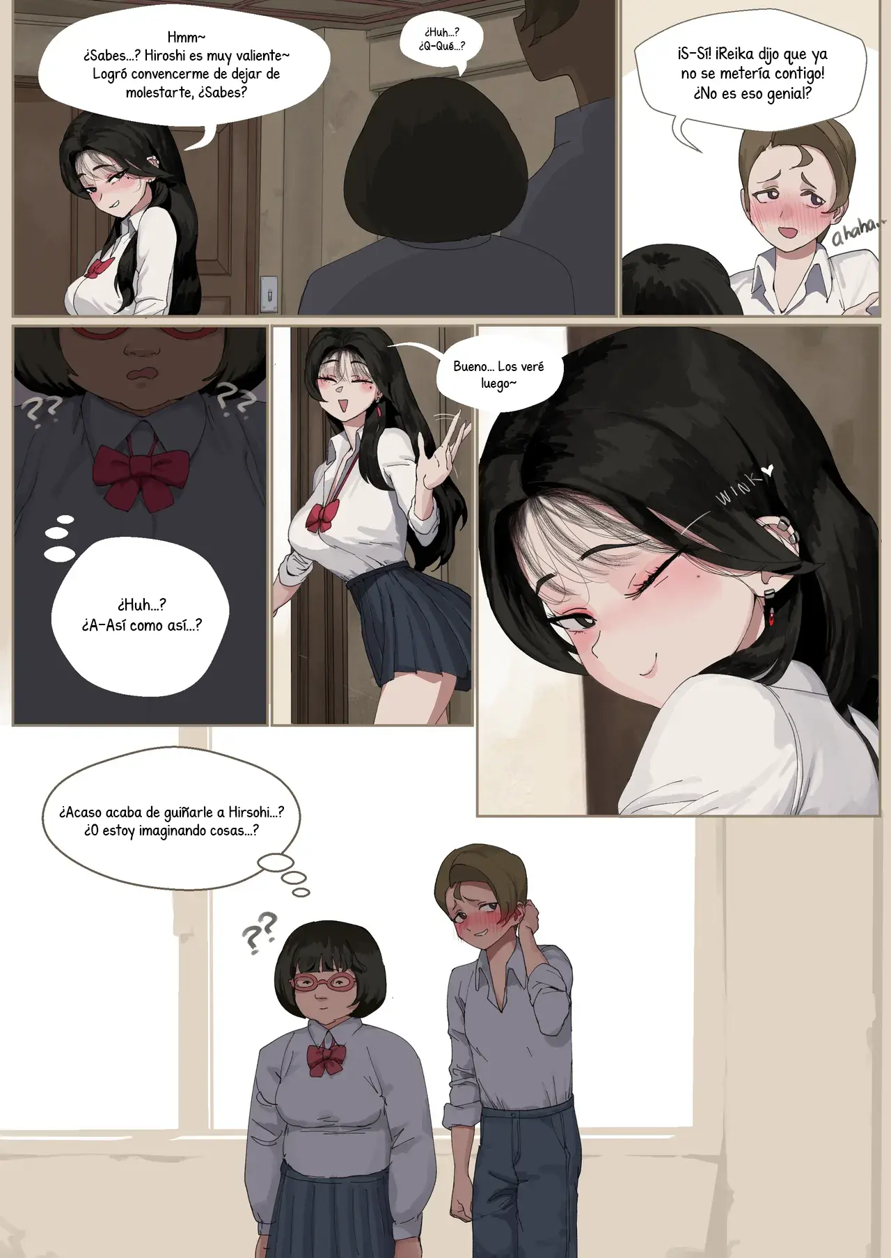 NTR Inverso con una Gyaru Bully capítulo 1 página 12