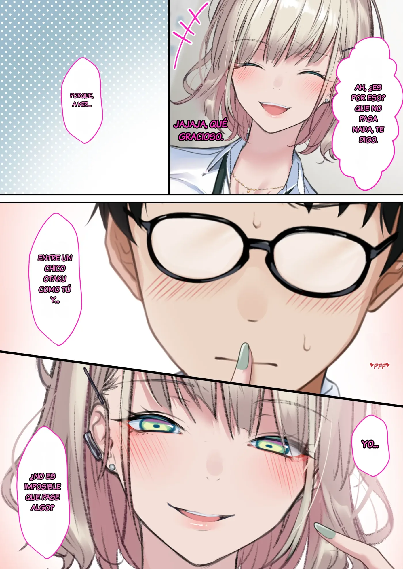 Jitsuwa otaku-kun ni amai gyaru (tsuyome) shotaiken. capítulo 1 página 6