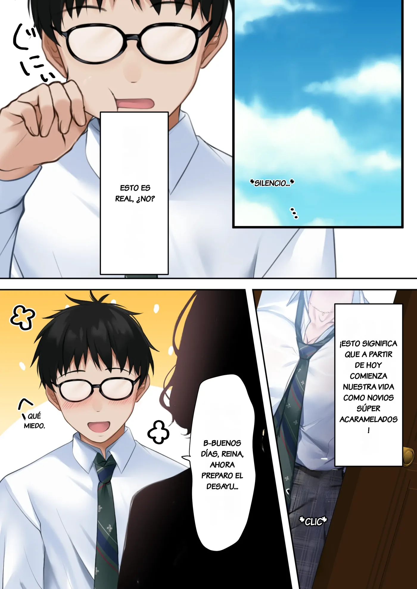 Jitsuwa otaku-kun ni amai gyaru (tsuyome) shotaiken. capítulo 1 página 110