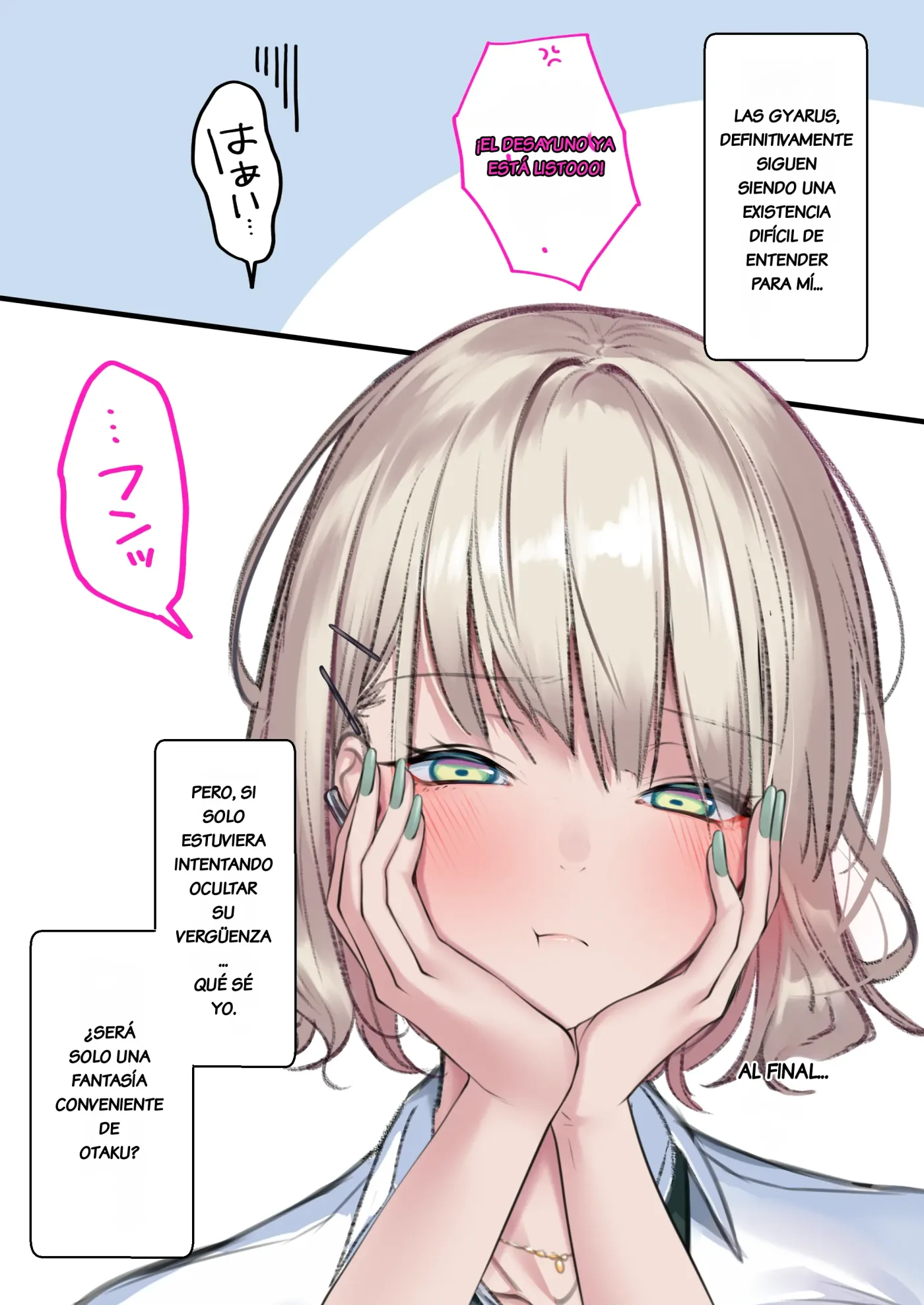 Jitsuwa otaku-kun ni amai gyaru (tsuyome) shotaiken. capítulo 1 página 112