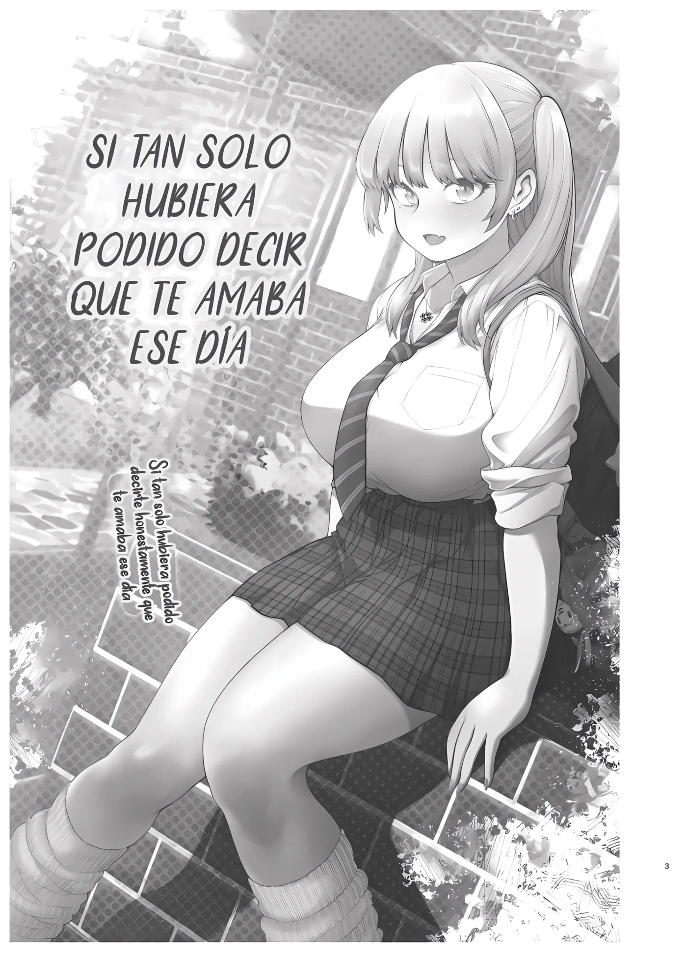 Ano Hi, Sunao Ni Suki To Leta Nara - Si Tan Sólo Hubiera Podido Decir Qué Te Amaba Ese Día - capítulo 1 página 2