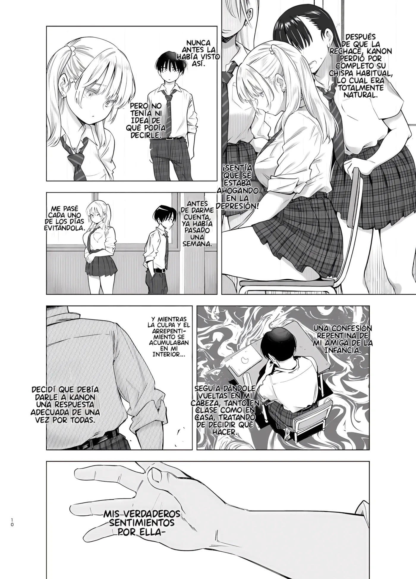 Ano Hi, Sunao Ni Suki To Leta Nara - Si Tan Sólo Hubiera Podido Decir Qué Te Amaba Ese Día - capítulo 1 página 9