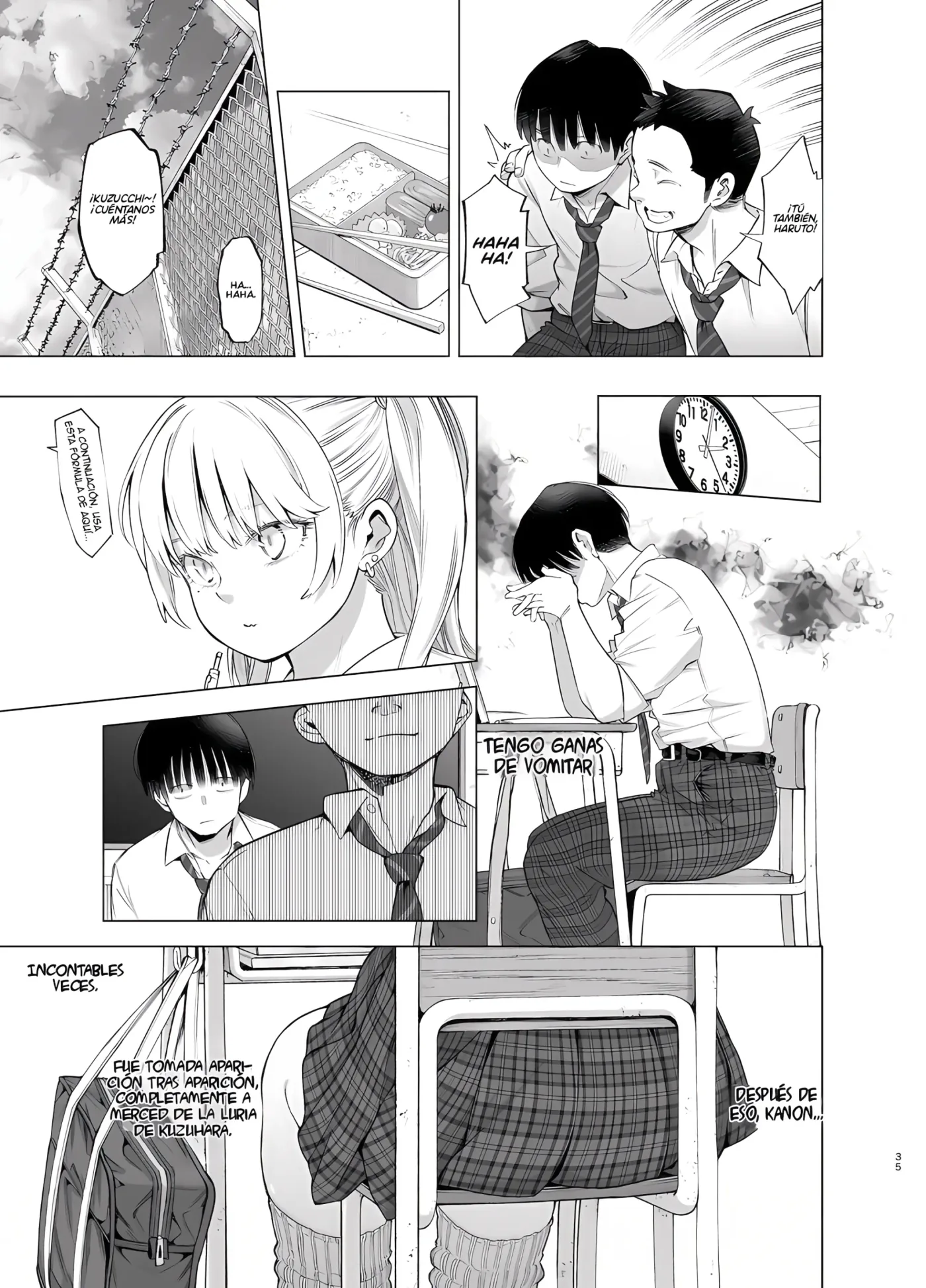 Ano Hi, Sunao Ni Suki To Leta Nara - Si Tan Sólo Hubiera Podido Decir Qué Te Amaba Ese Día - capítulo 1 página 34
