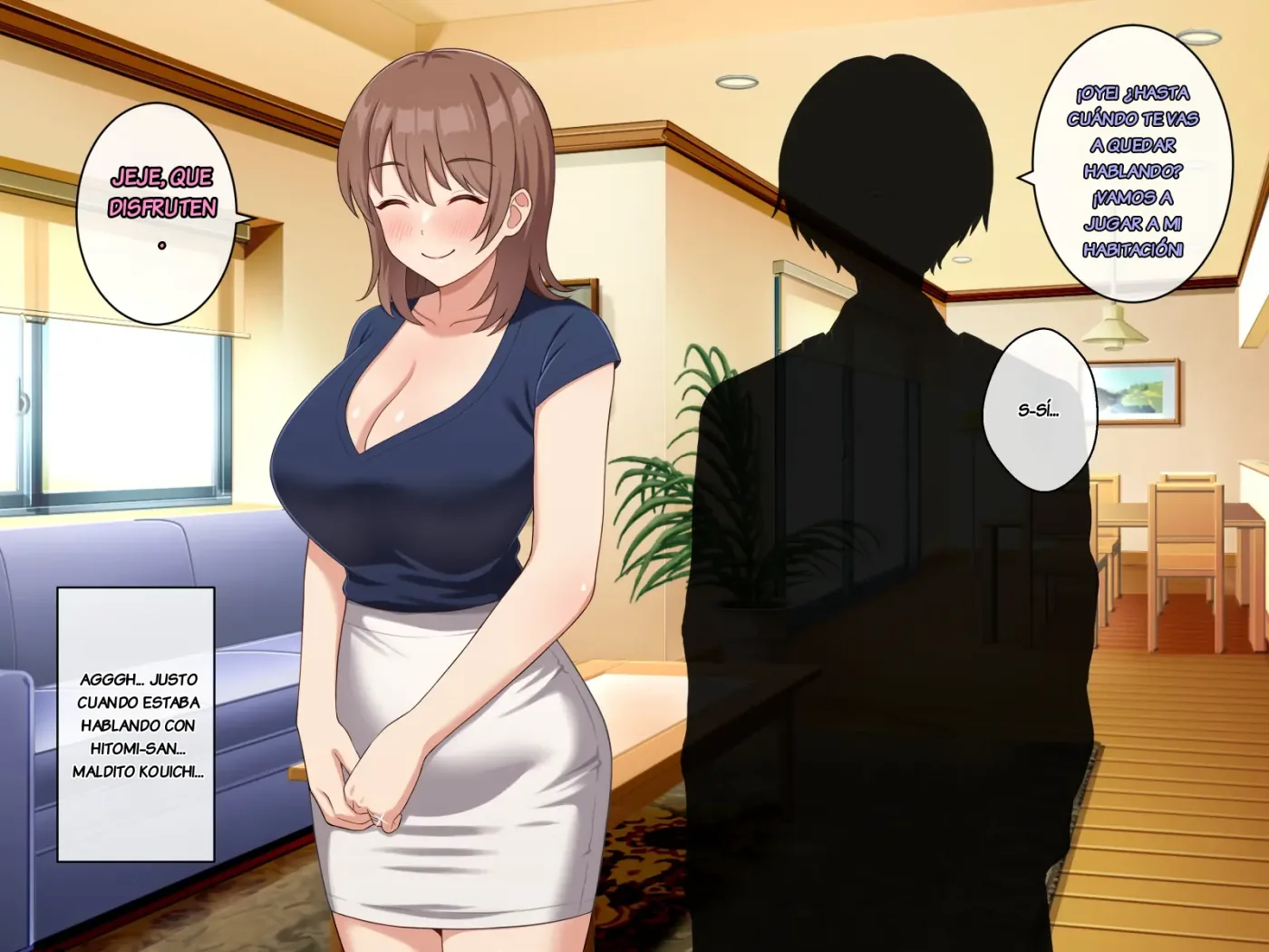 Ottori hitodzuma hitomi-san, musuko no tomodachi ni daka reru capítulo 1 página 7