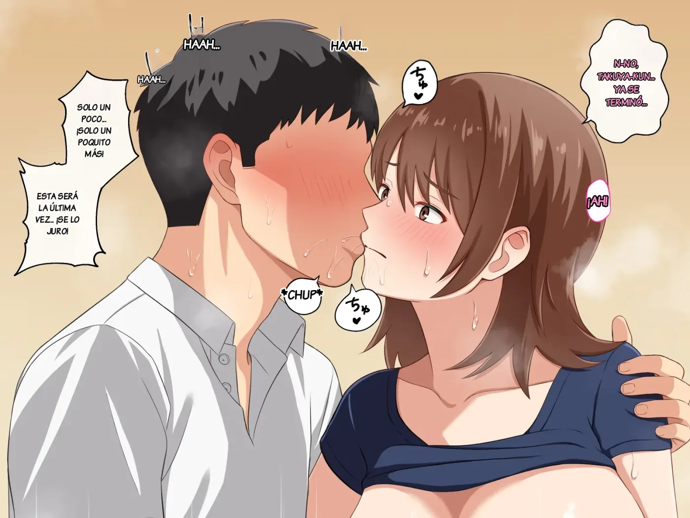 Ottori hitodzuma hitomi-san, musuko no tomodachi ni daka reru capítulo 1 página 46