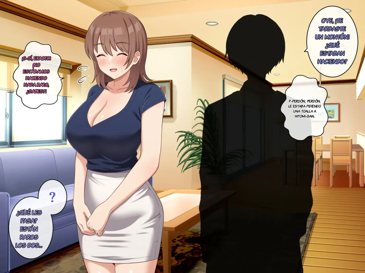 Ottori hitodzuma hitomi-san, musuko no tomodachi ni daka reru capítulo 1 página 50