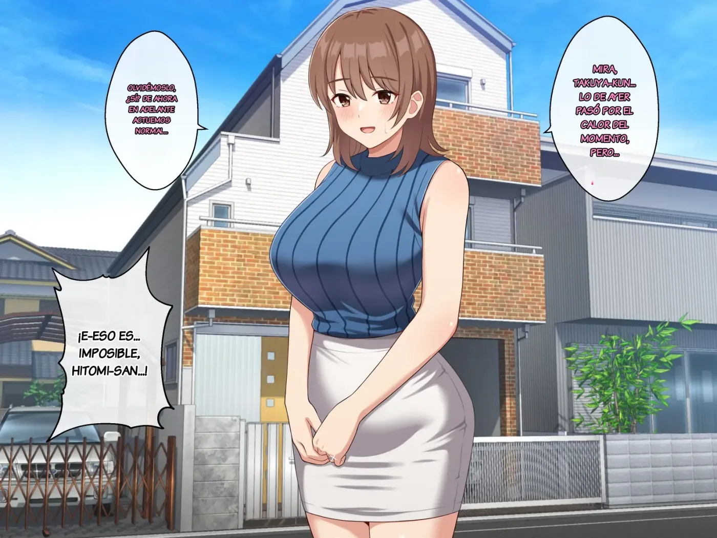 Ottori hitodzuma hitomi-san, musuko no tomodachi ni daka reru capítulo 1 página 55