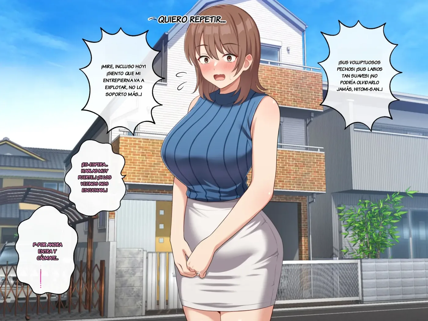Ottori hitodzuma hitomi-san, musuko no tomodachi ni daka reru capítulo 1 página 56